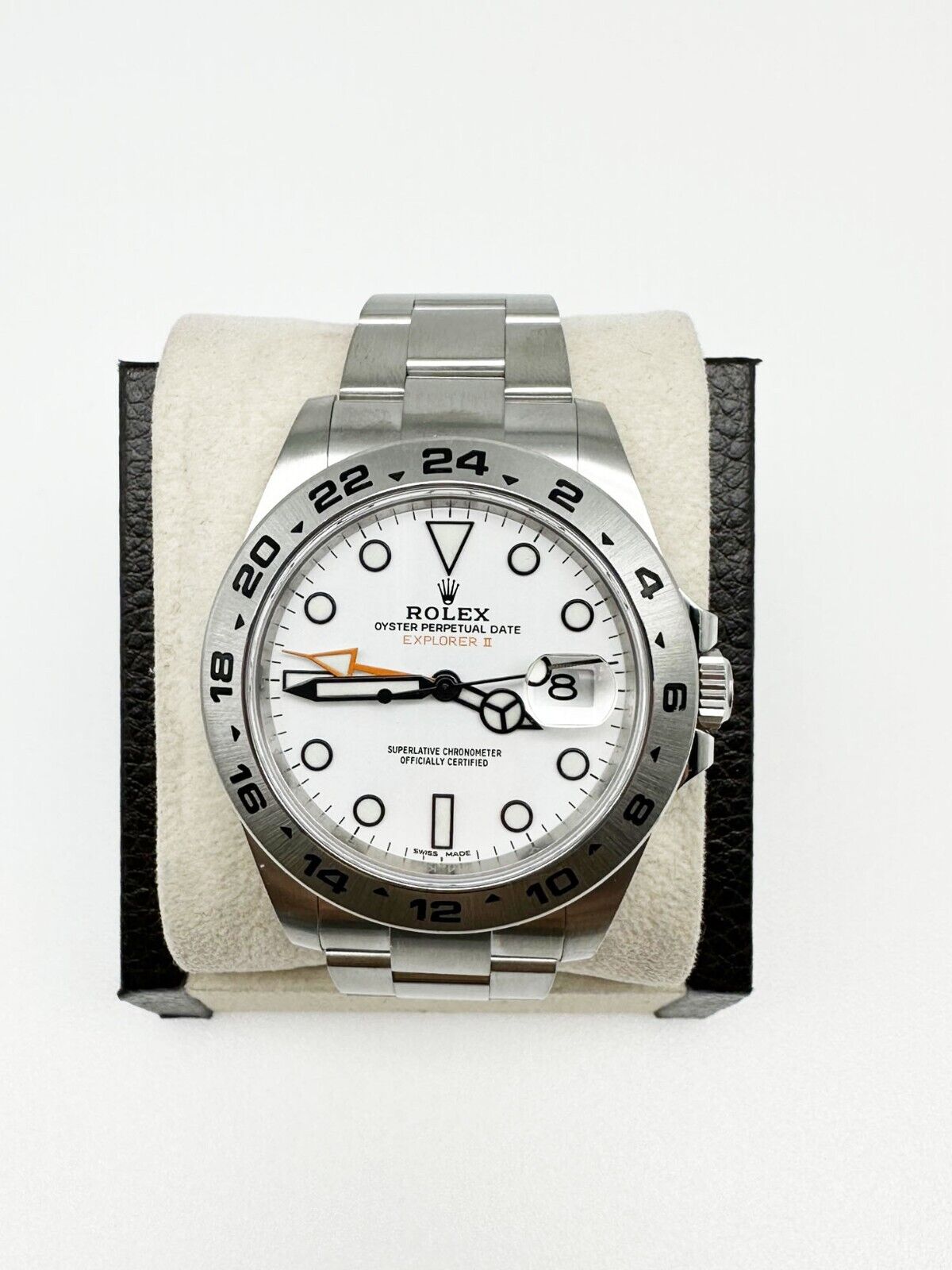 Rolex 2017 216570 Explorer II White Dial Stainless Steel