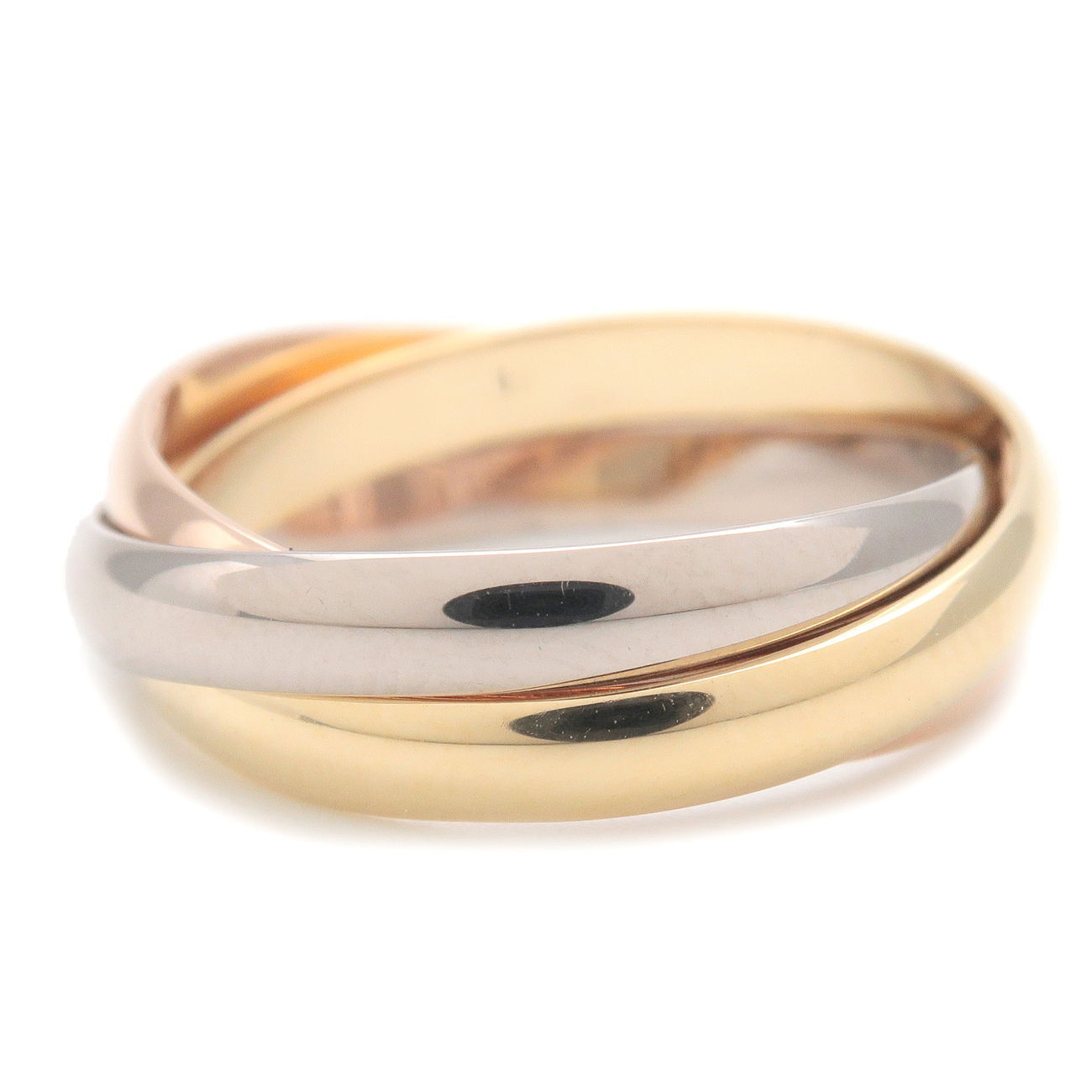 Cartier Trinity Ring K18 YG/WG/PG