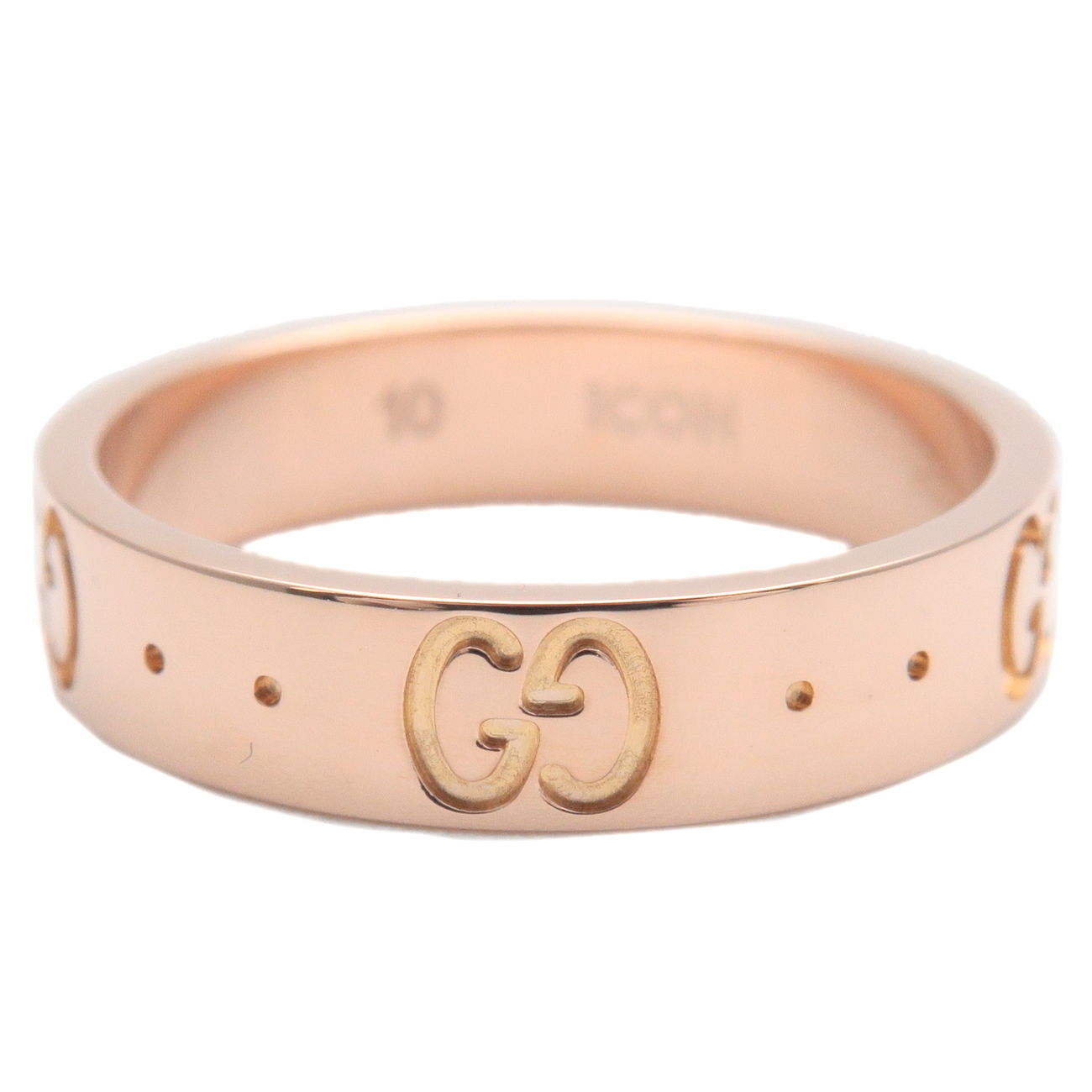 GUCCI ICON Ring  Rose Gold