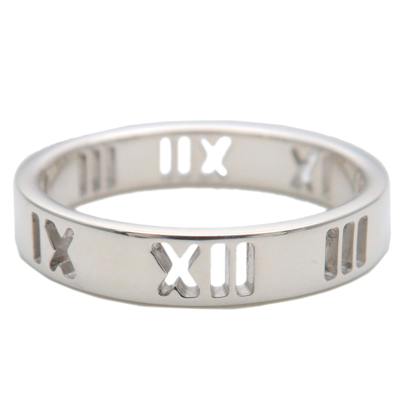 Tiffany  Co. Atlas Open Ring  Silver