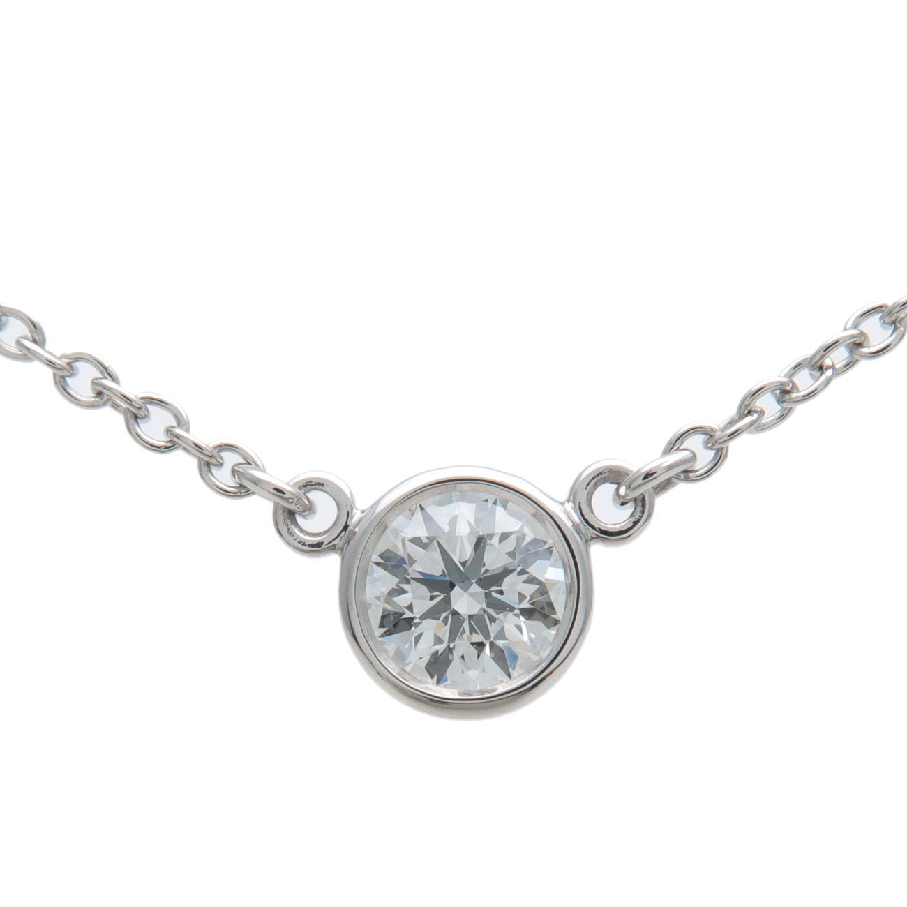 Tiffany  Co. By the Yard  Diamond Necklace Platinum