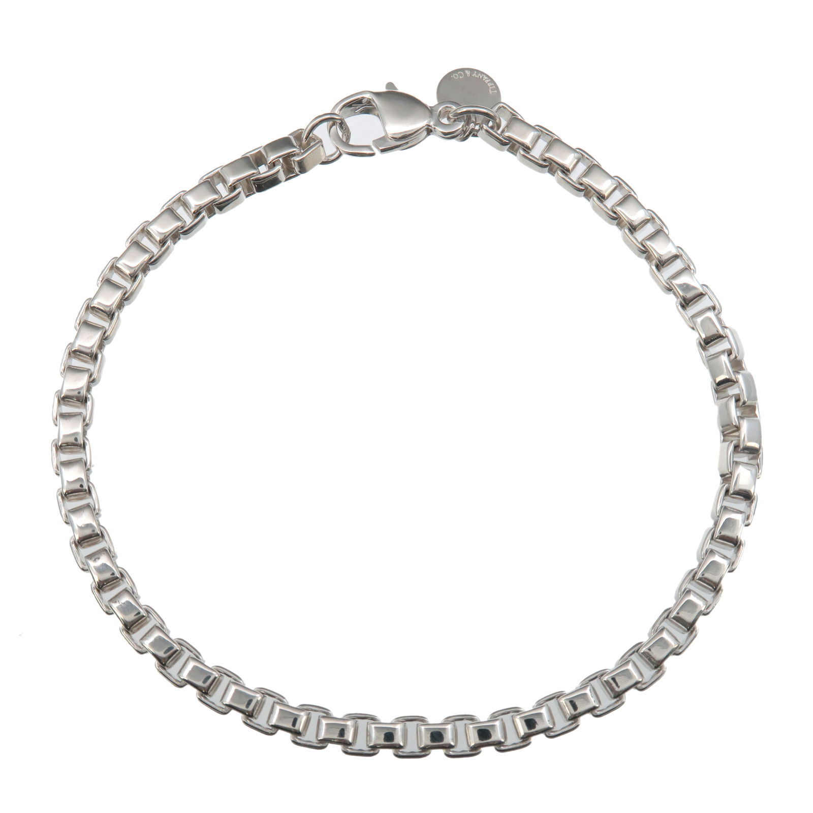 Tiffany  Co. Venetian Link Bracelet  Silver