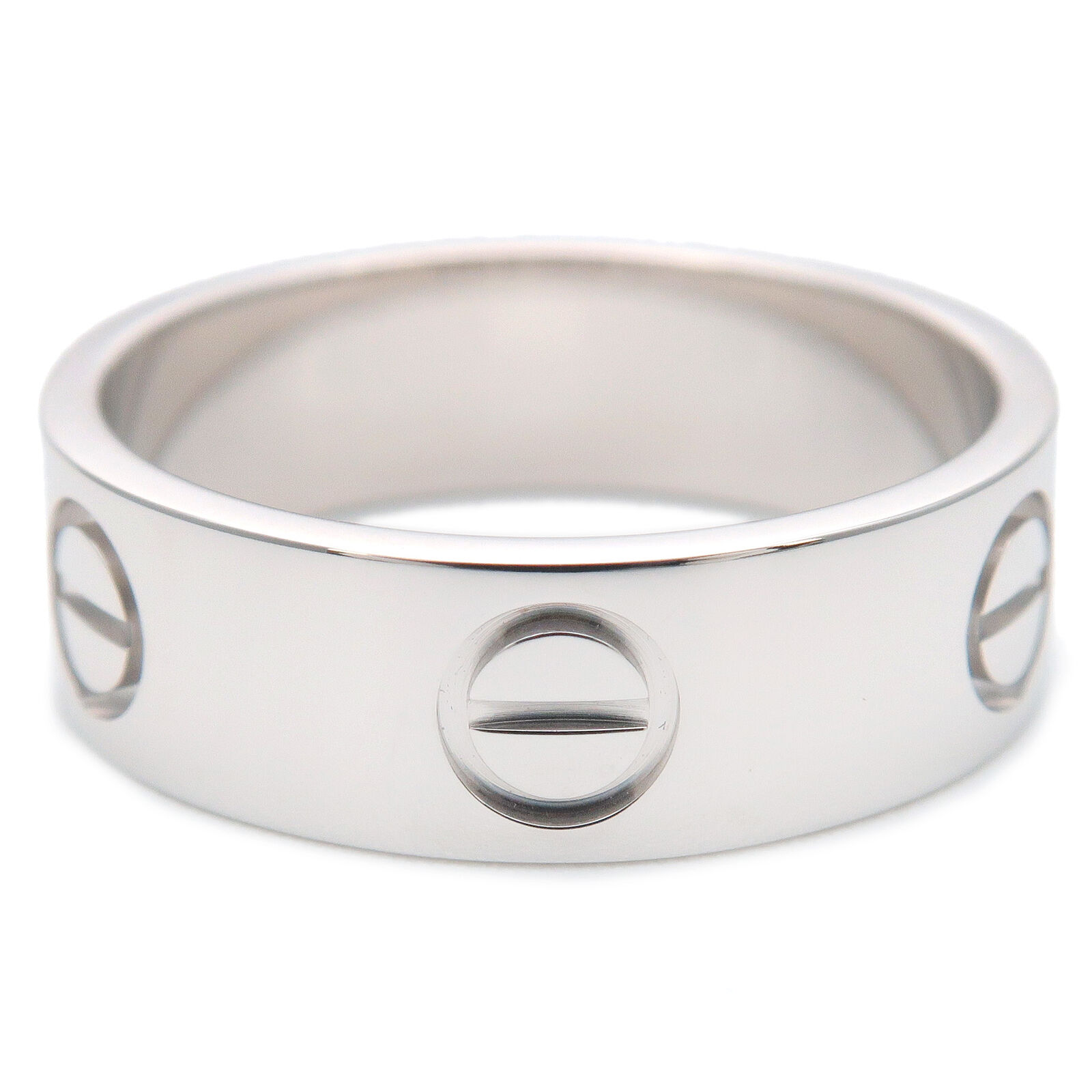 Cartier Love Ring   White Gold