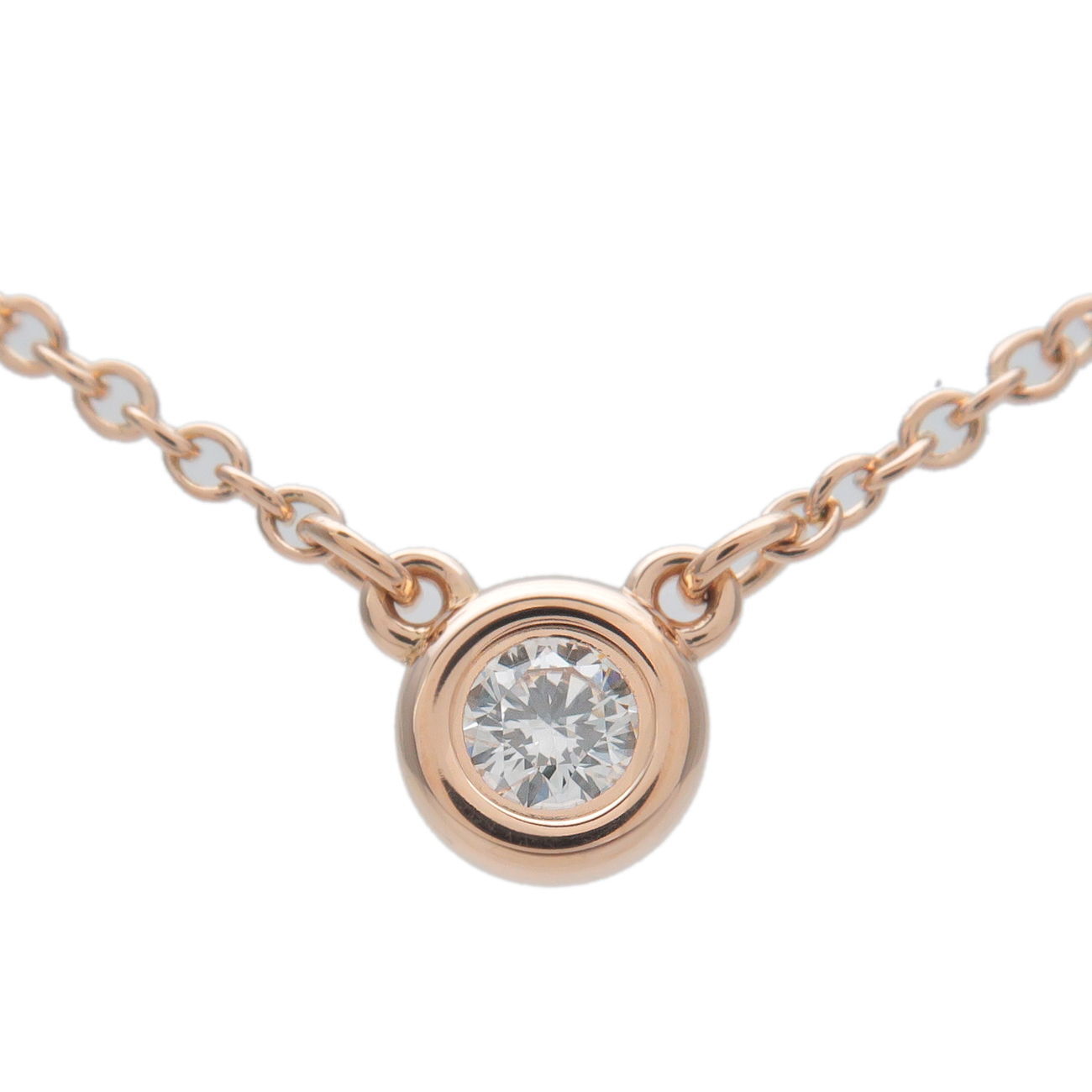 Authentic TiffanyCo. By The Yard 1P Diamond Necklace