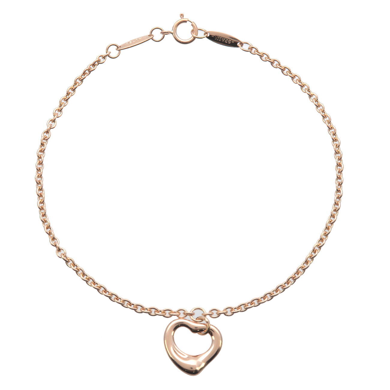 Authentic TiffanyCo. By The Yard Open Heart Bracelet