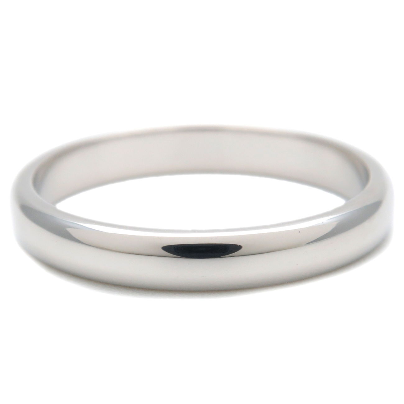 Tiffany  Co. Classic Band Ring PT950 Platinum