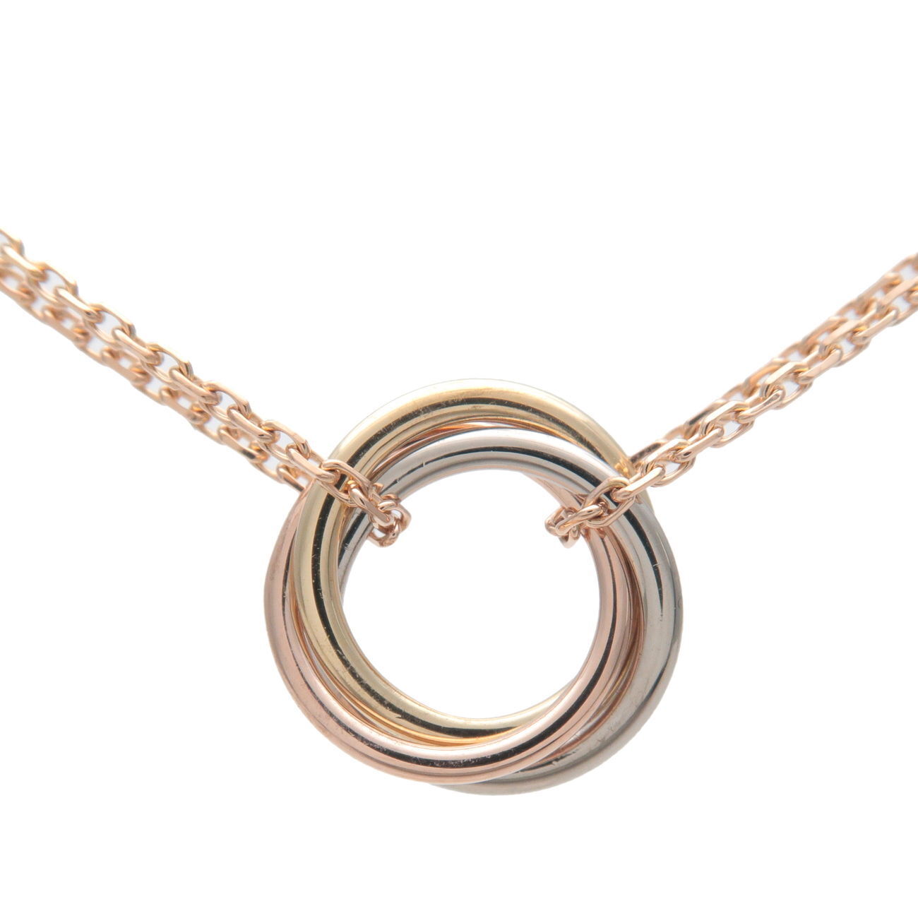Cartier Sweet Trinity Necklace K18 750YG/WG/PG