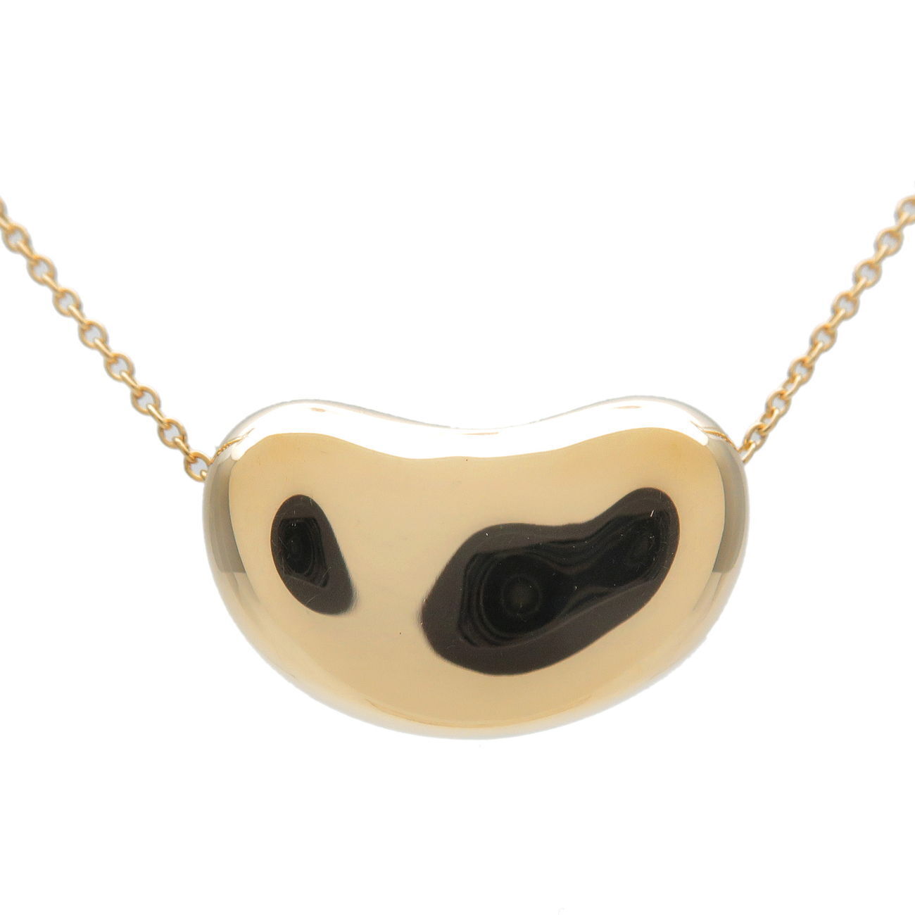 Tiffany  Co. Bean Necklace Medium