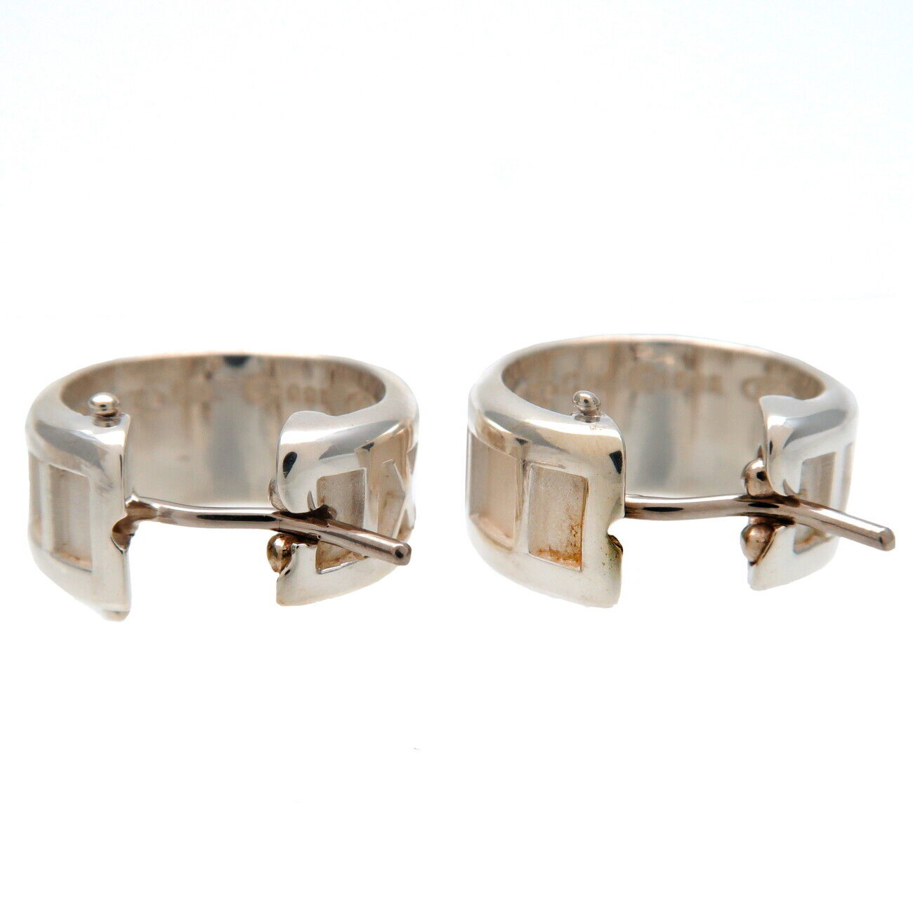 Tiffany&Co. Atlas Hoop Earrings SV925 Sliver 925 | Tiffany&Co