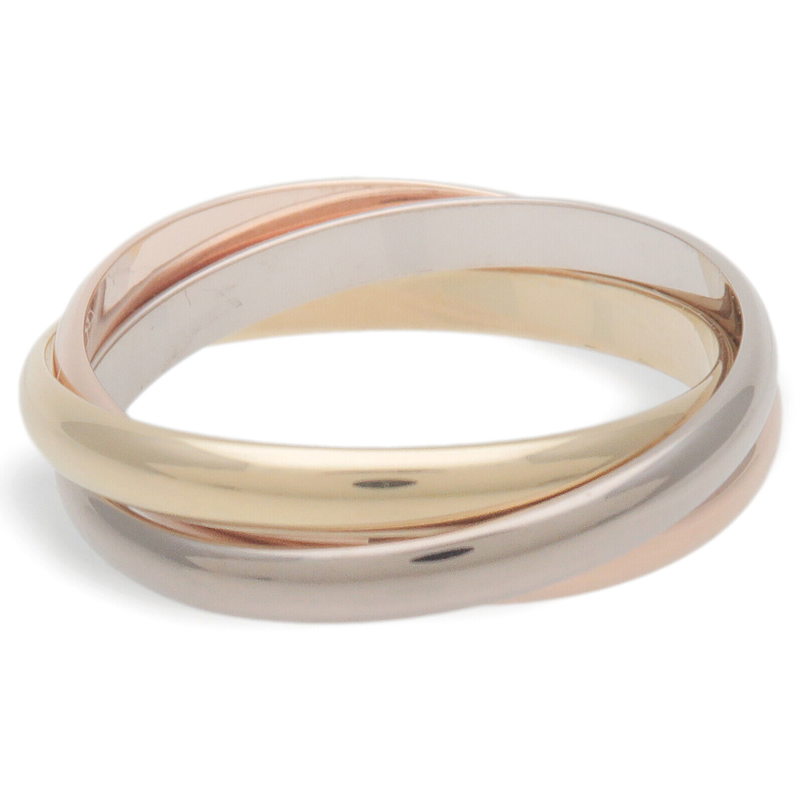 Cartier Trinity Ring SM K18 750YG/WG/PG