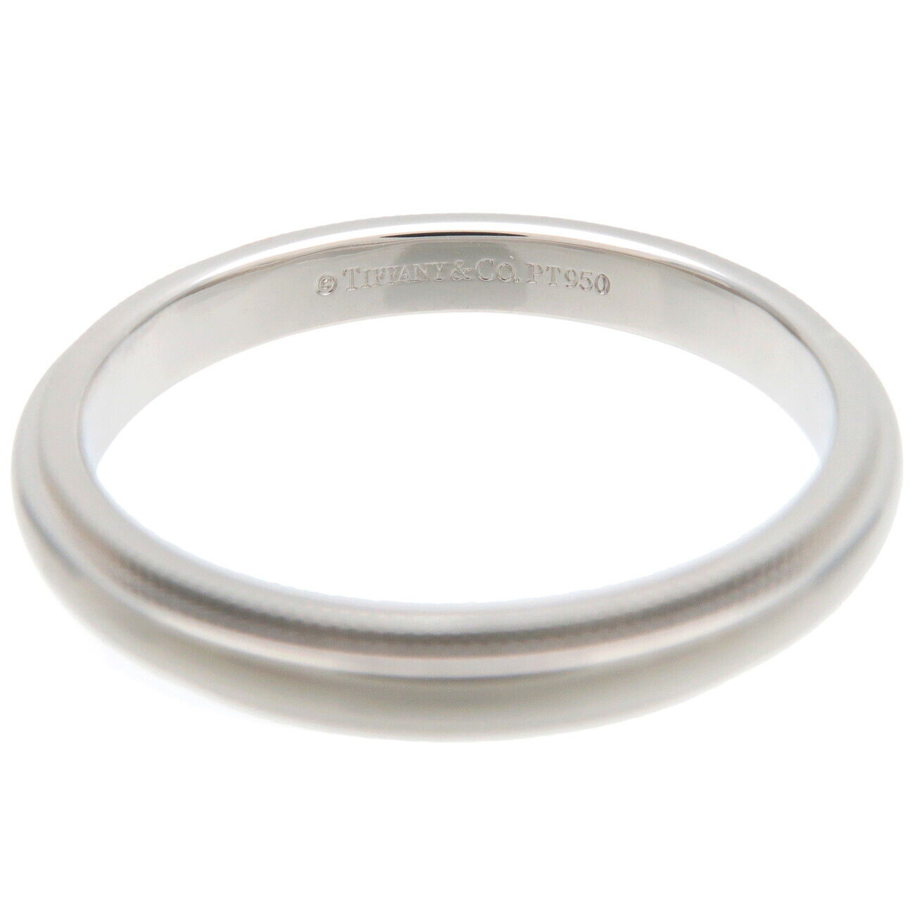 Tiffany&Co. Milgrain Band Ring PT950 Platinum | Tiffany&Co. | Buy 