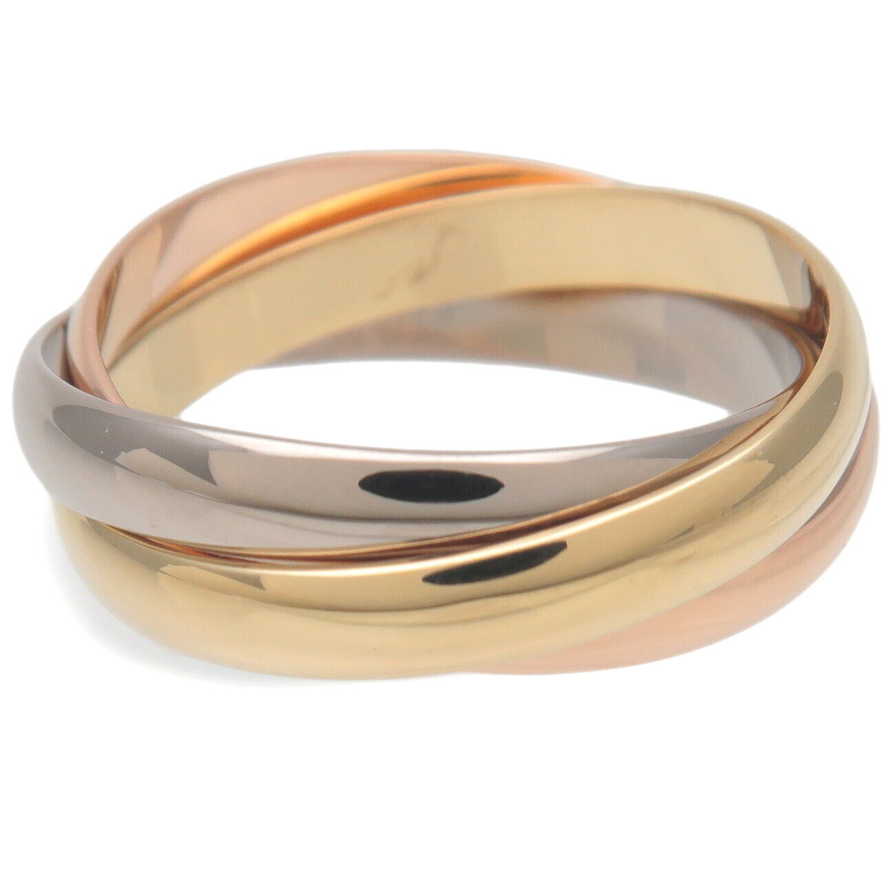 Cartier Trinity Ring SM K18 750YG/WG/PG