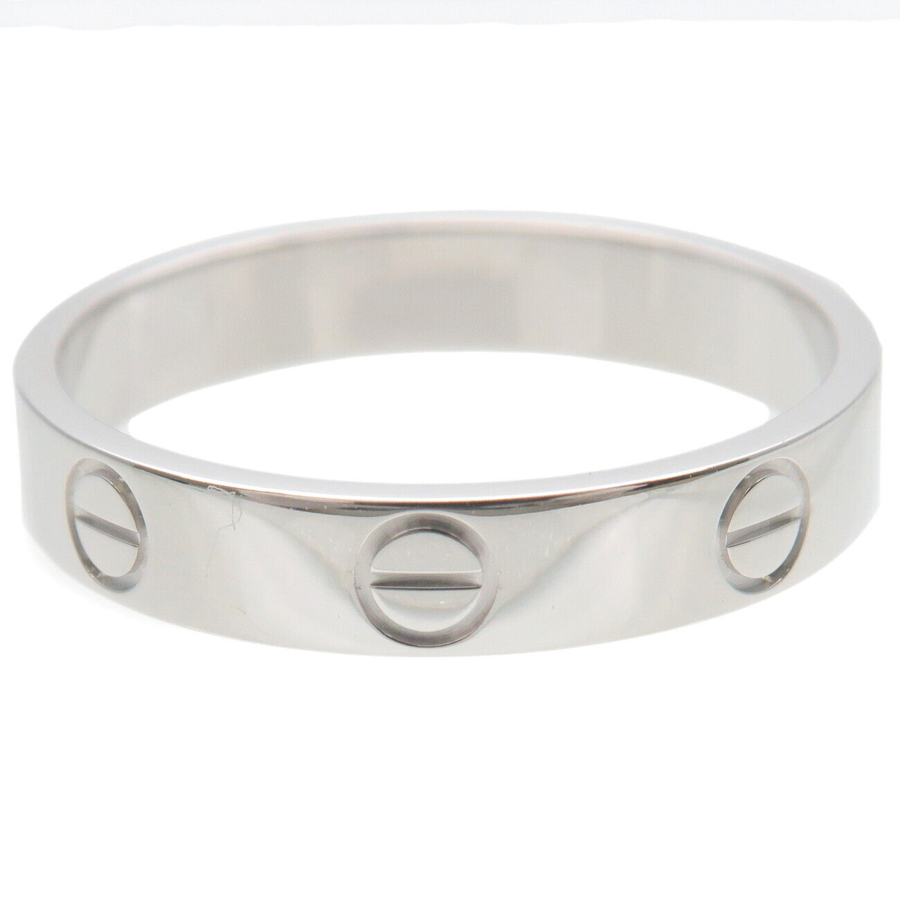Cartier Mini Love Ring K18WG White Gold