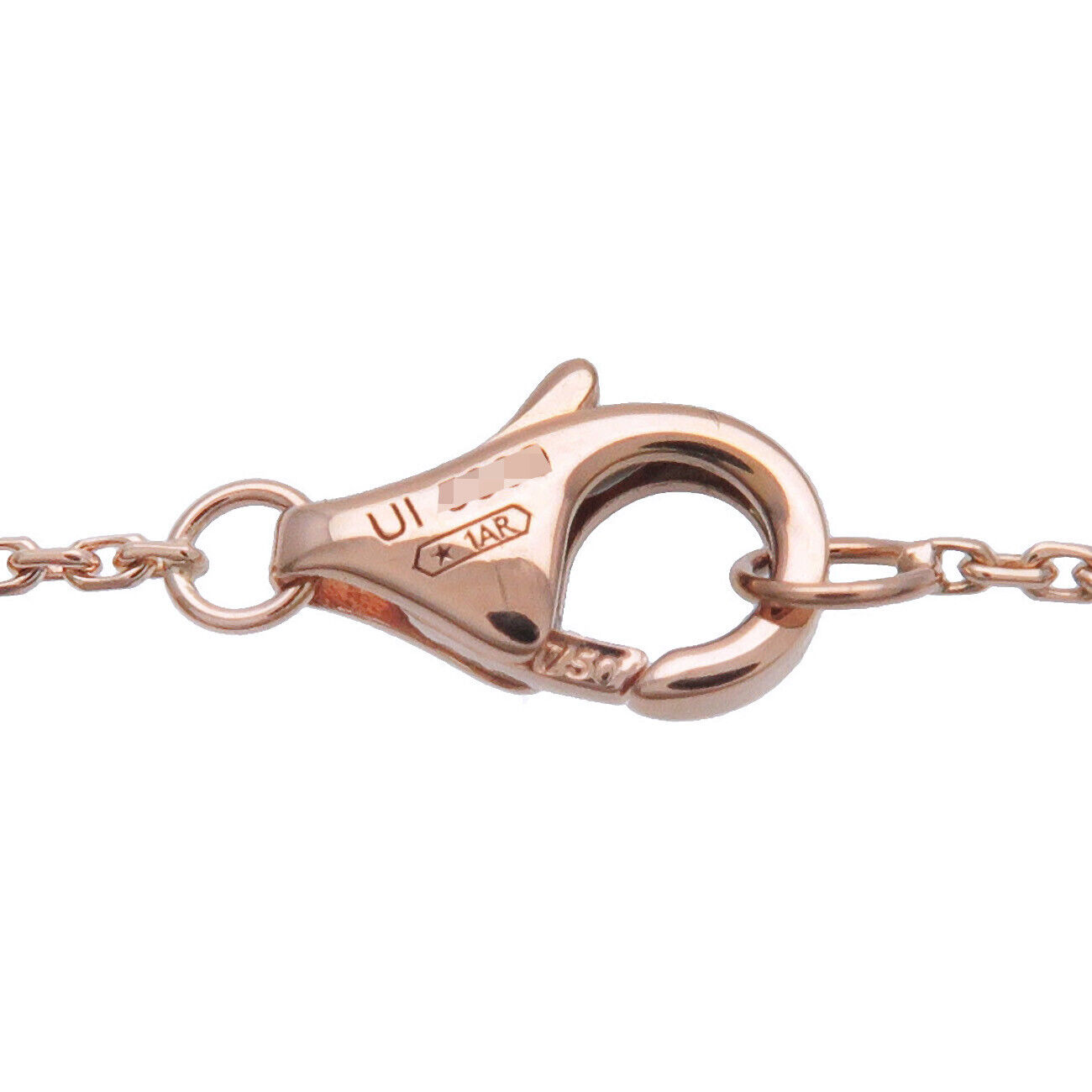 Cartier Baby Trinity 1P Pink Sapphire Necklace K18 750YG/WG/PG