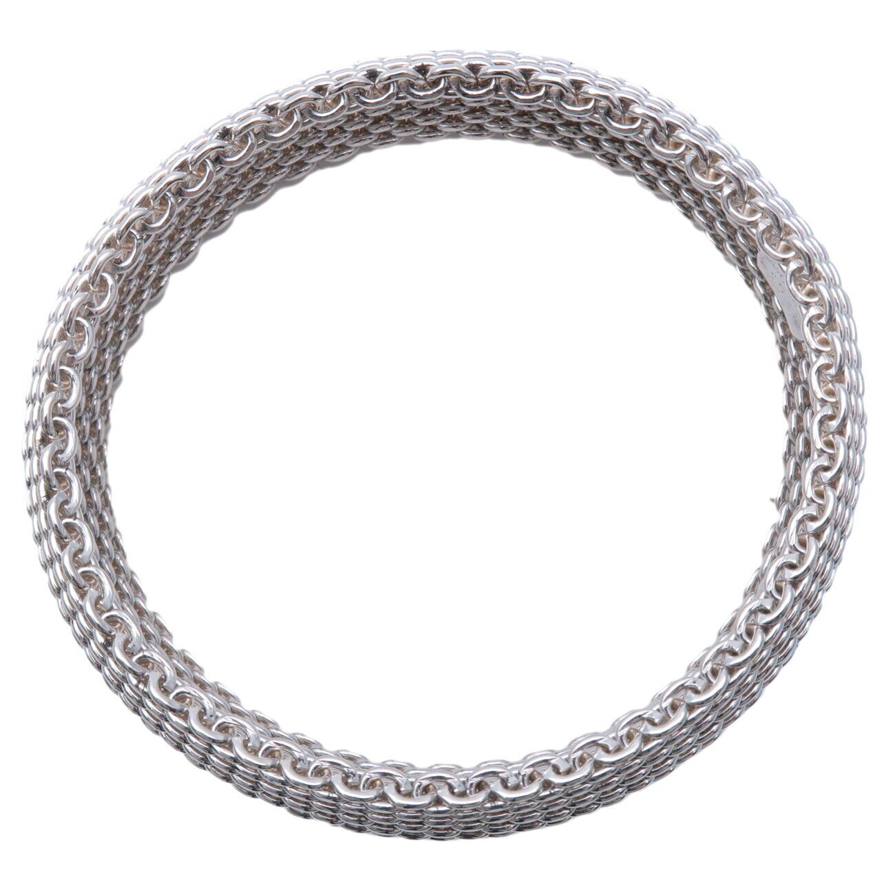Tiffany&Co. Somerset Bangle Bracelet SV925 Silver 925 Silver Used