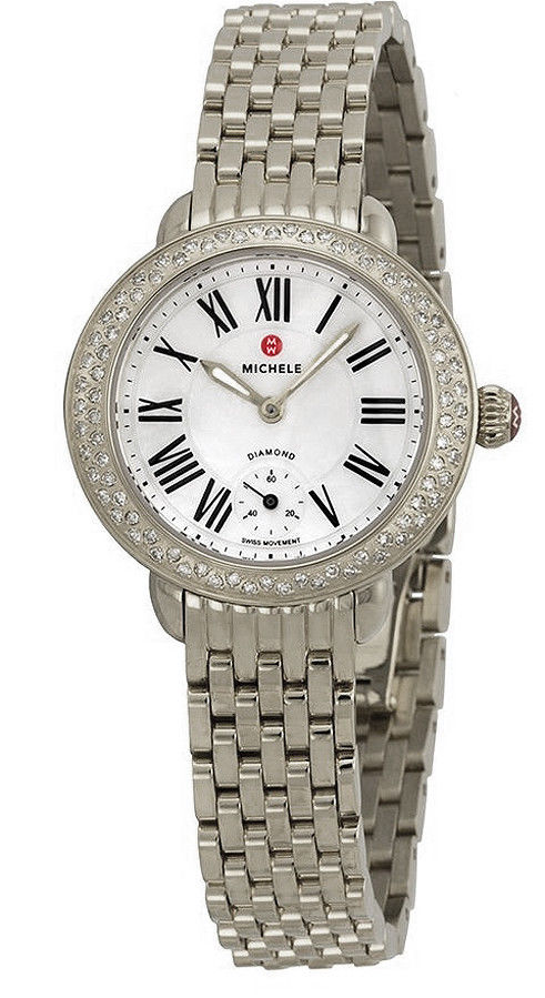Michele MWW21E00001 Stainless Steel Quartz 26mm Womens Watch 