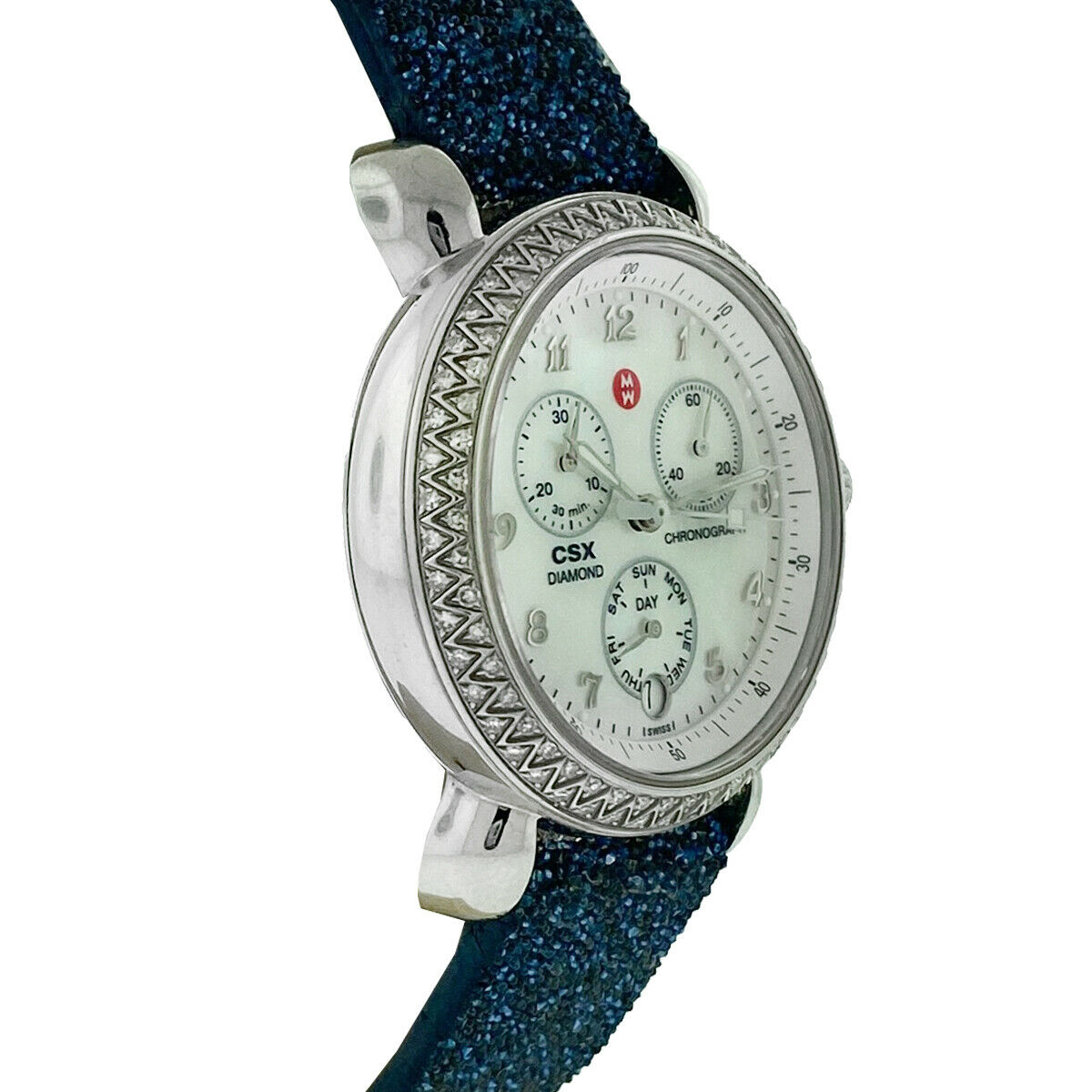 Women\'s MICHELE stainless steel CSX Chrono Michele CSX mw03c00a0025 Stainless Steel Chronograph 35mm  main image 4
