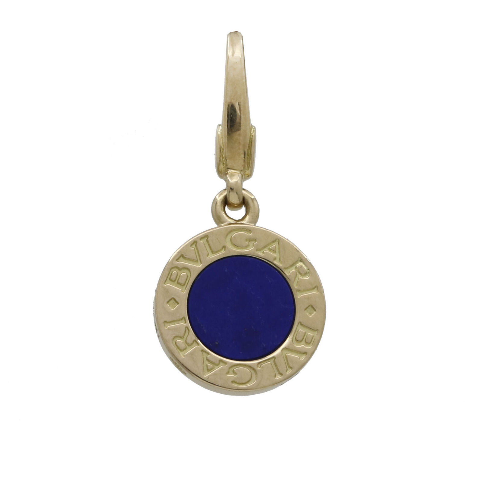 Bvlgari Bulgari Lapis Lazuli Charm in 18k Yellow Gold