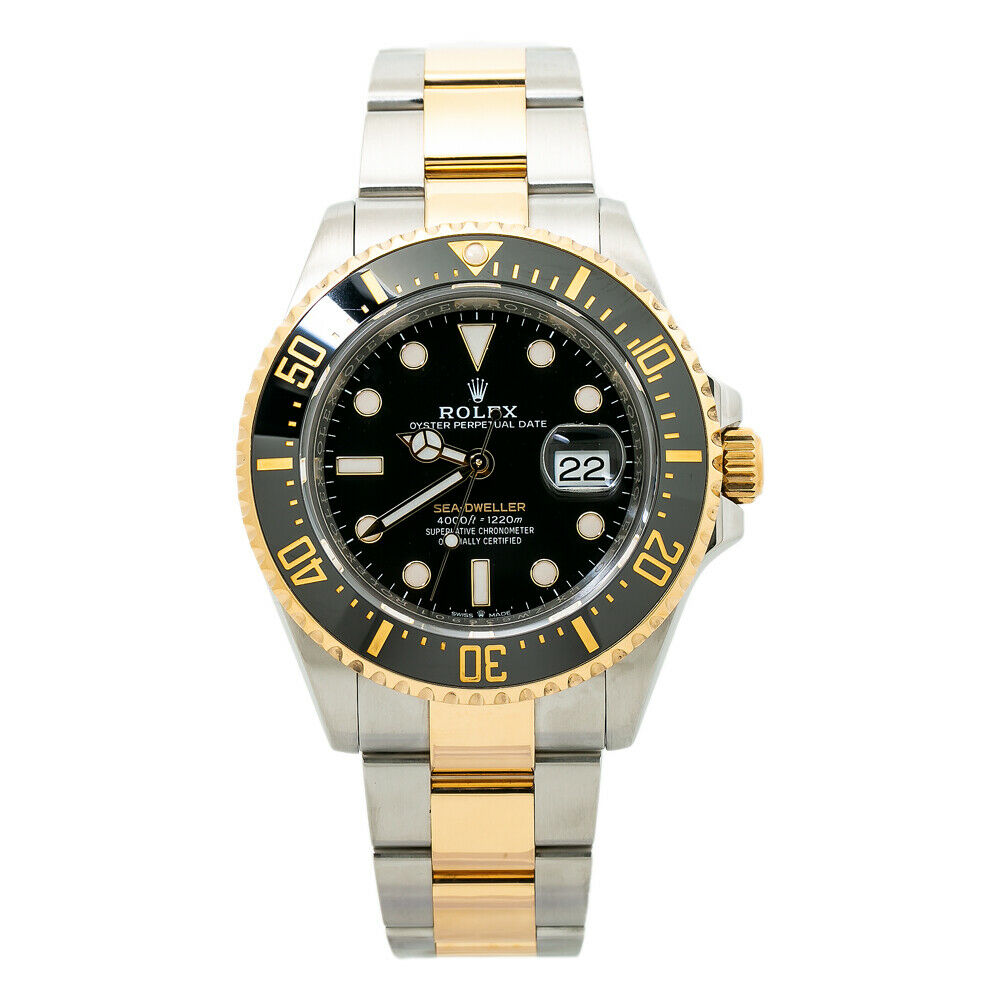 Rolex Sea-Dweller 126603 18K TwoTone Black Watch