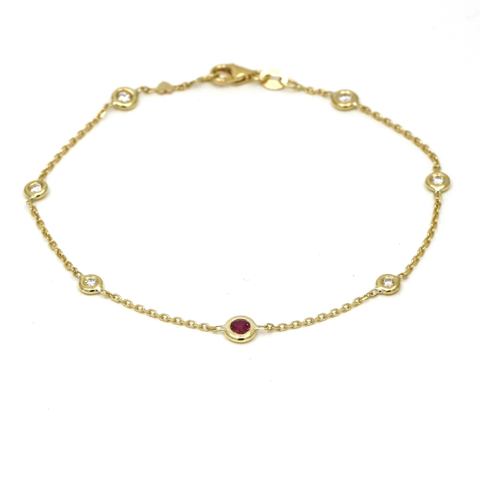 Jennifer Rivera Aros Station Bracelet in 18k Yellow Gold