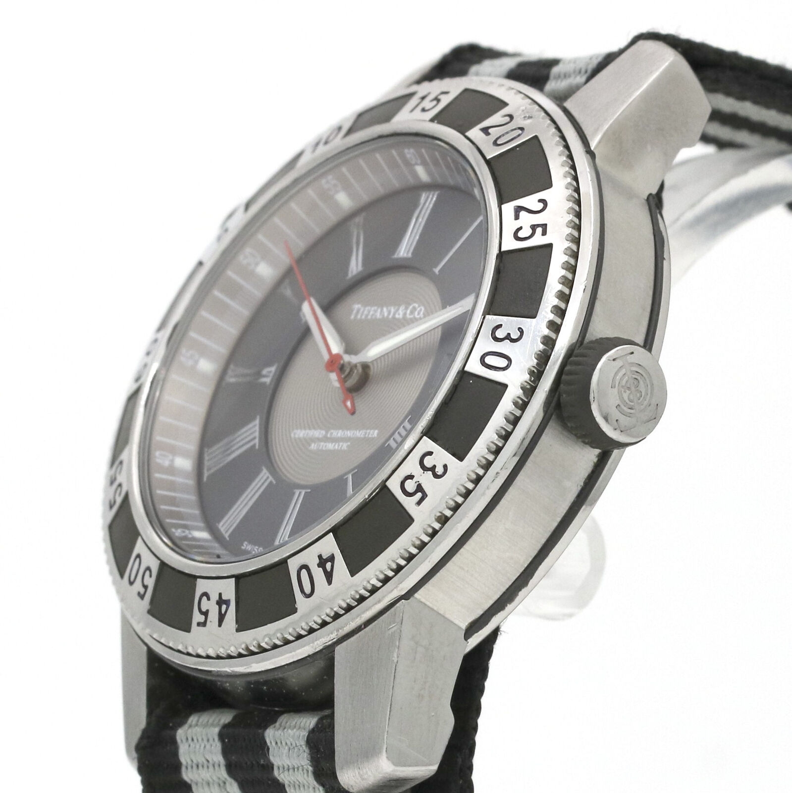 Men's Tiffany & Co. T-57 Chronograph Automatic Watch Stainless