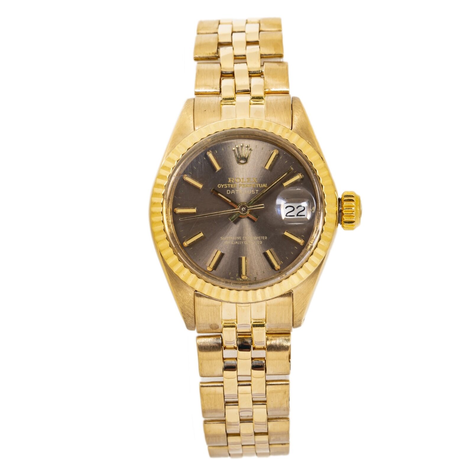Rolex DateJust  Yellow Gold Jubilee Automatic Ladie's Watch