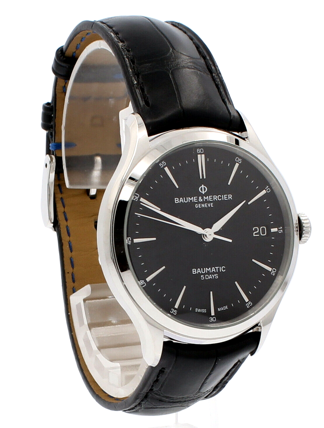 Baume & Mercier CLIFTON Baumatic Black Dial Automatic  Watch