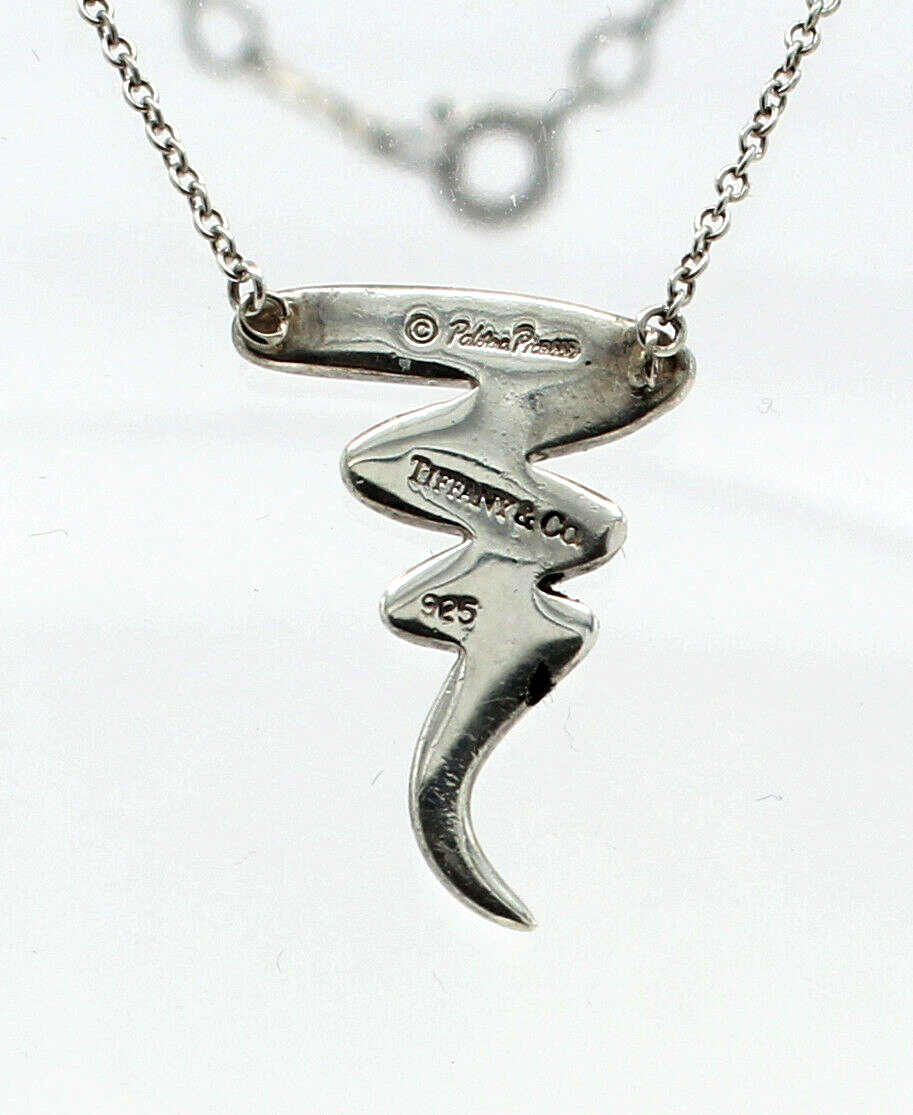 アクセサリー Tiffany Authentic Tiffany & Co. Paloma Picasso Sterling Silver ZIG ZAG