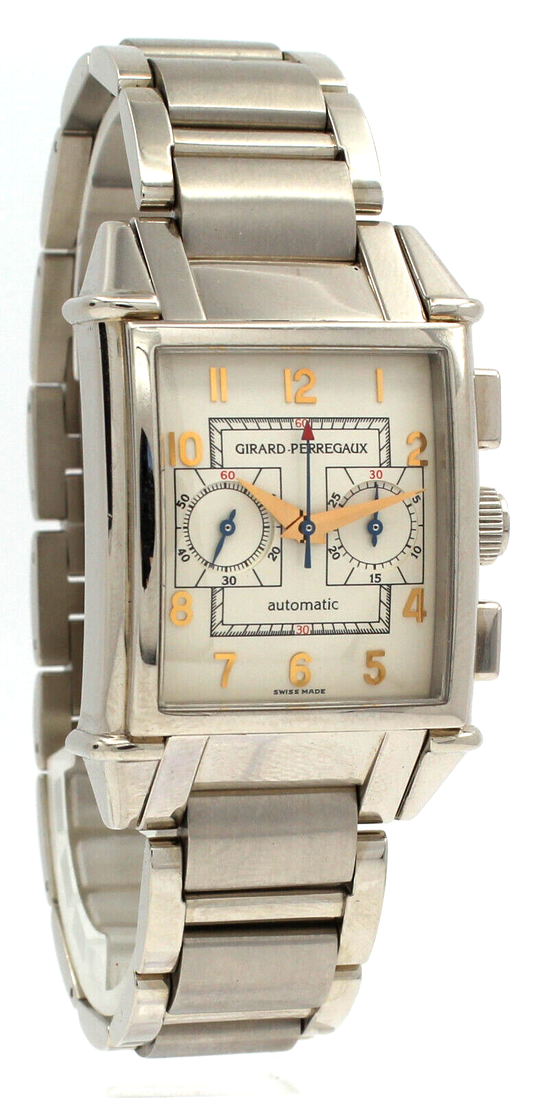 Girard-Perregaux 18k White Gold Vintage   Automatic Chronograph