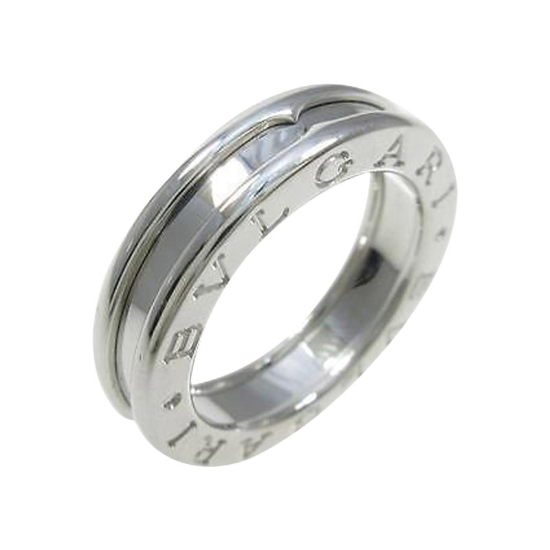 Bulgari B zero1 750 White Gold Band Ring 