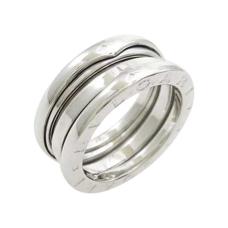 Bulgari B zero1 750 White Gold Band Ring 