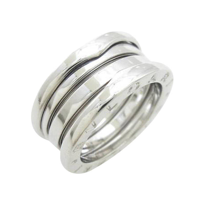 Bulgari B zero1 750 White Gold Band Ring 