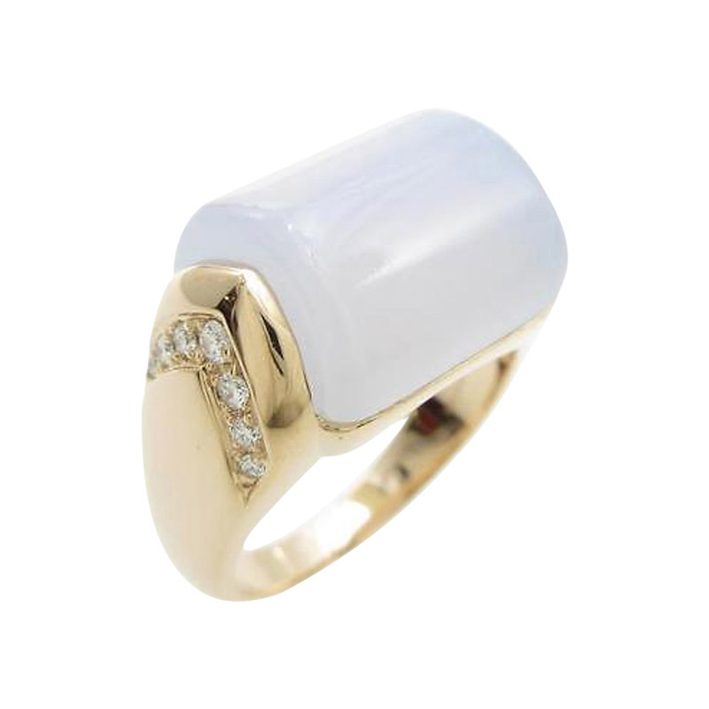 Bulgari 750 Pink Gold Muza Ring 