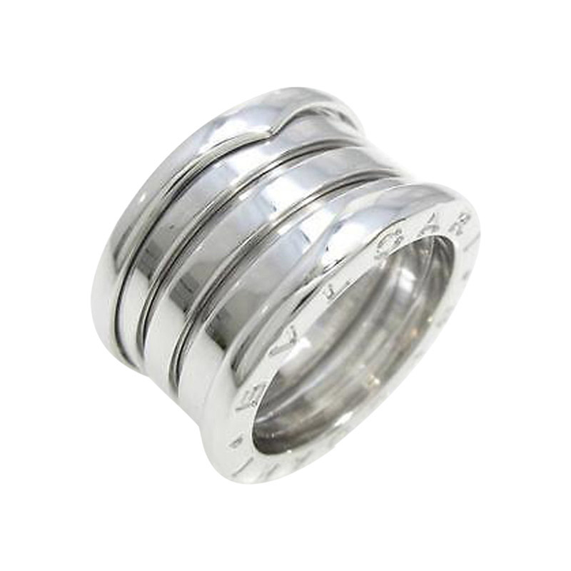 Bulgari B zero1 750 White Gold Band Ring 