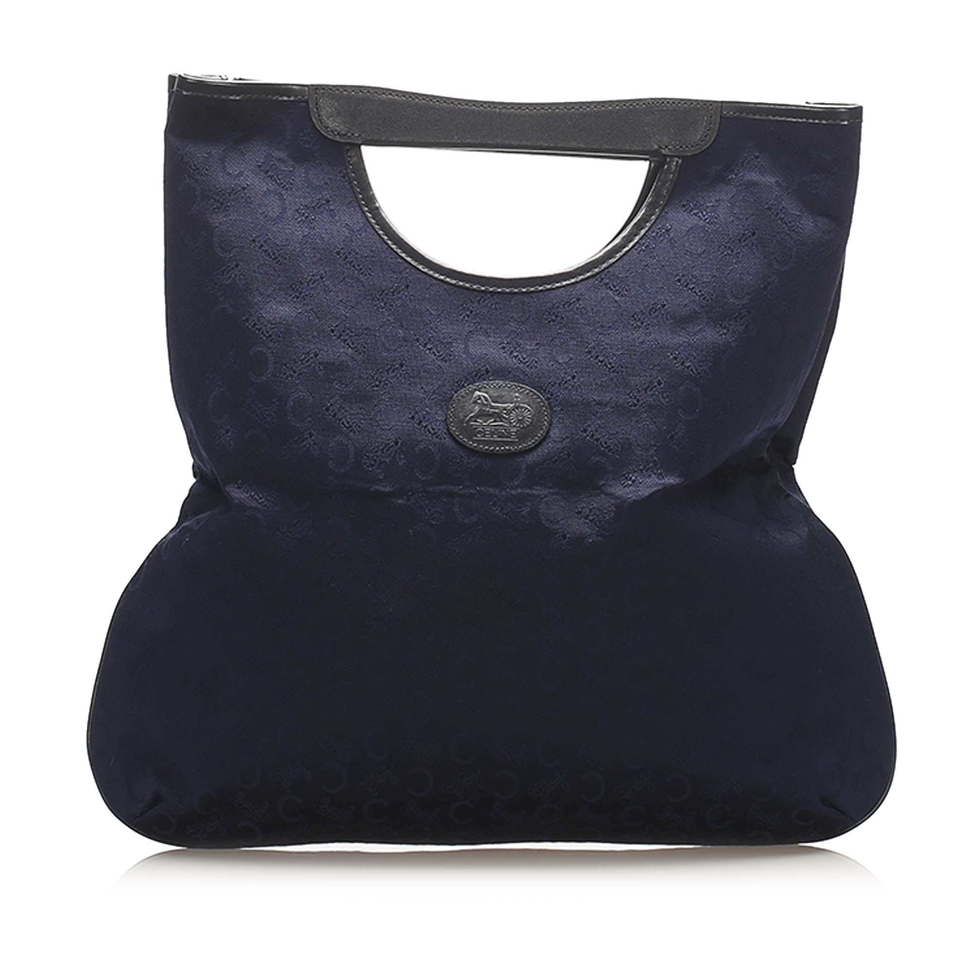 Celine C Macadam Canvas Handbag