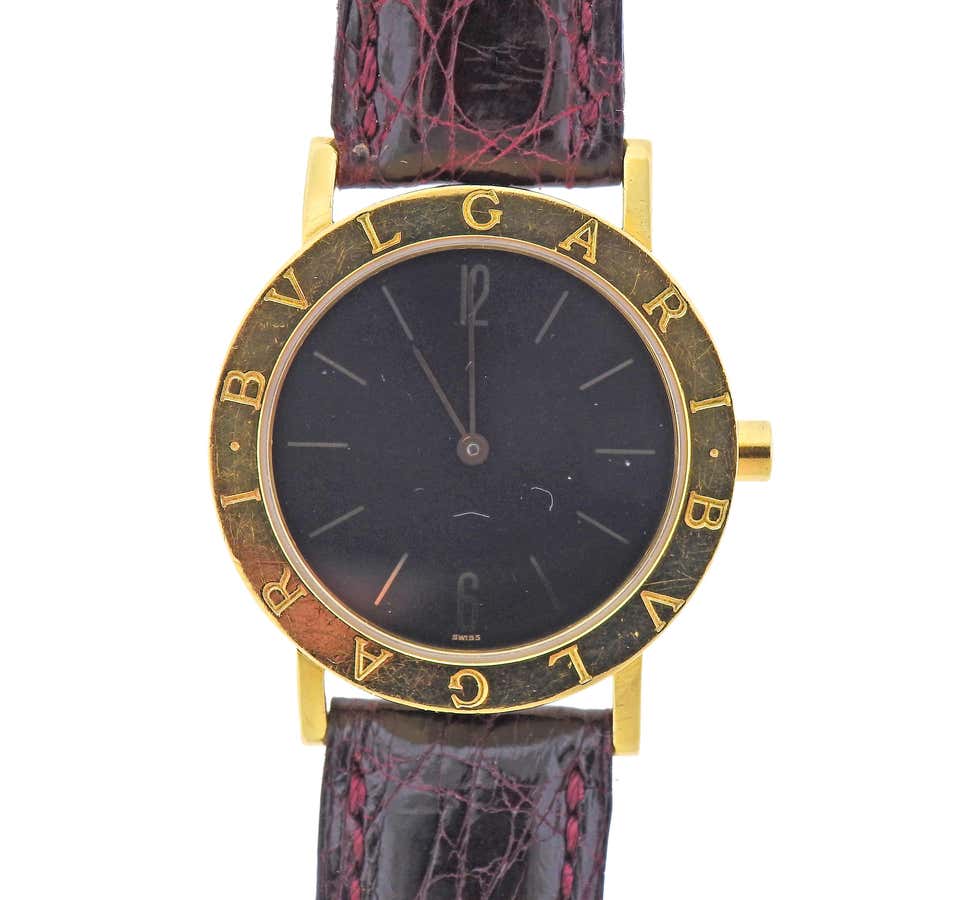 Bulgari Gold Watch BB 33 GL