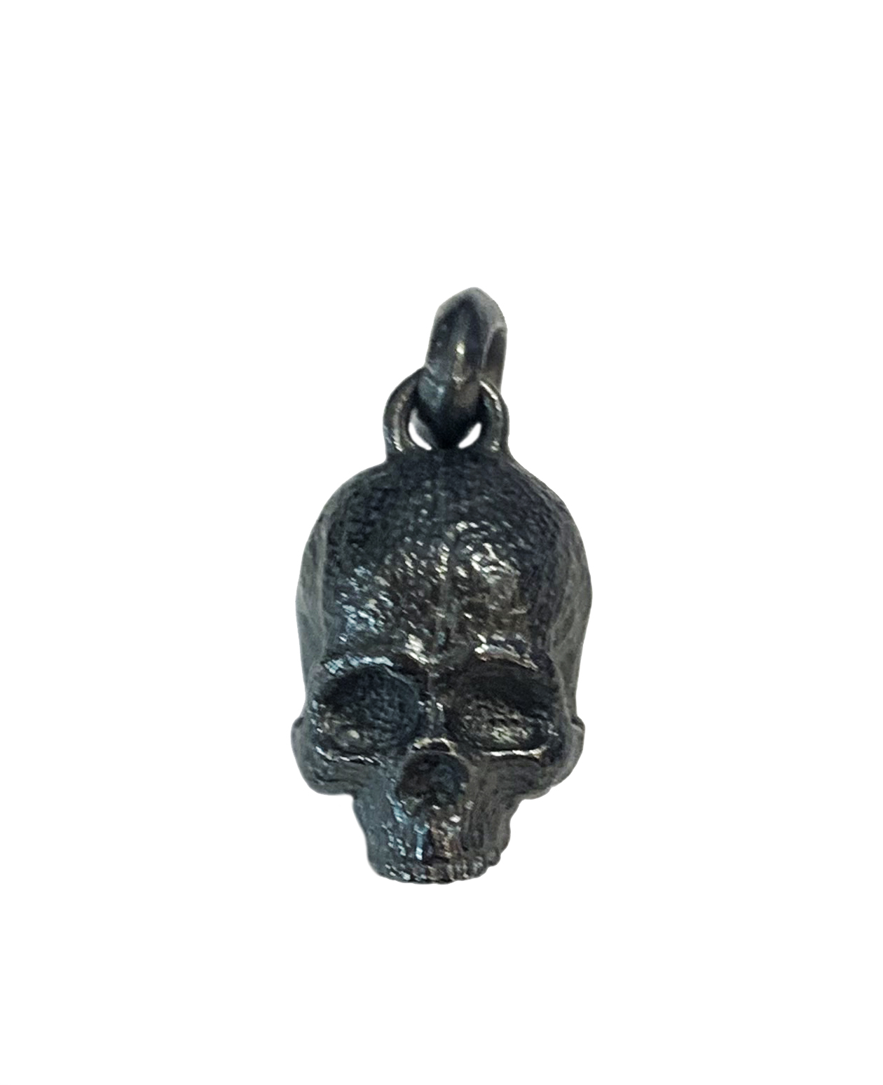 David Yurman Sterling Silver Skull Black