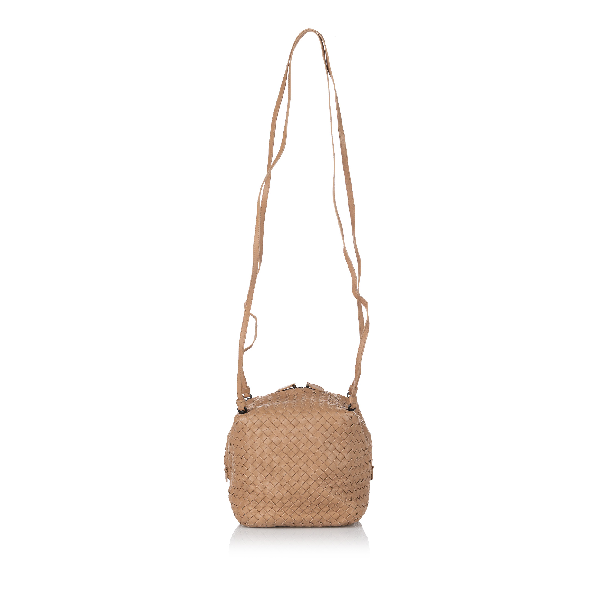Bottega Veneta Intrecciato Leather Crossbody Bag