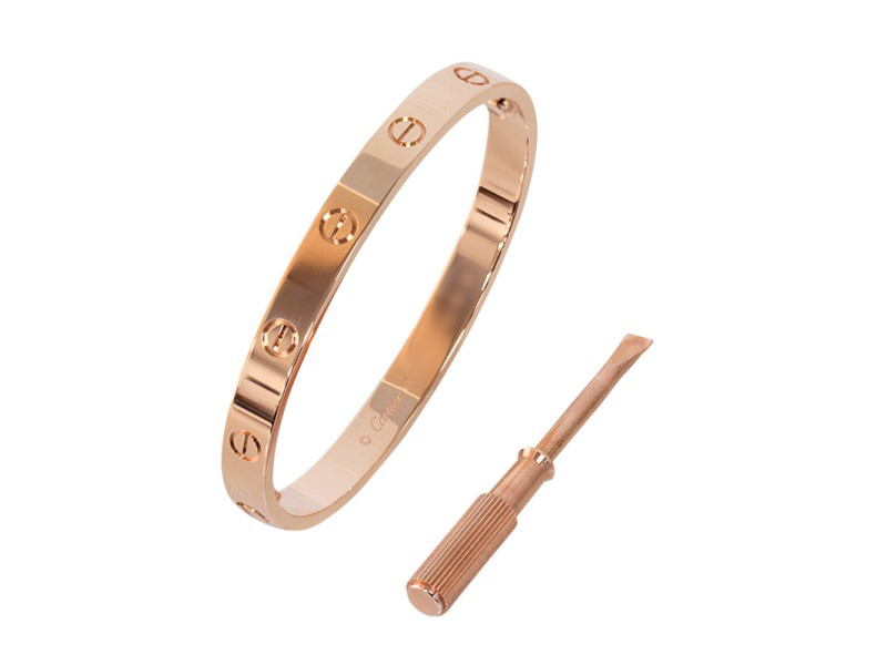 Cartier Love Bracelet 18K Rose Gold Size 19 | Cartier| Buy at