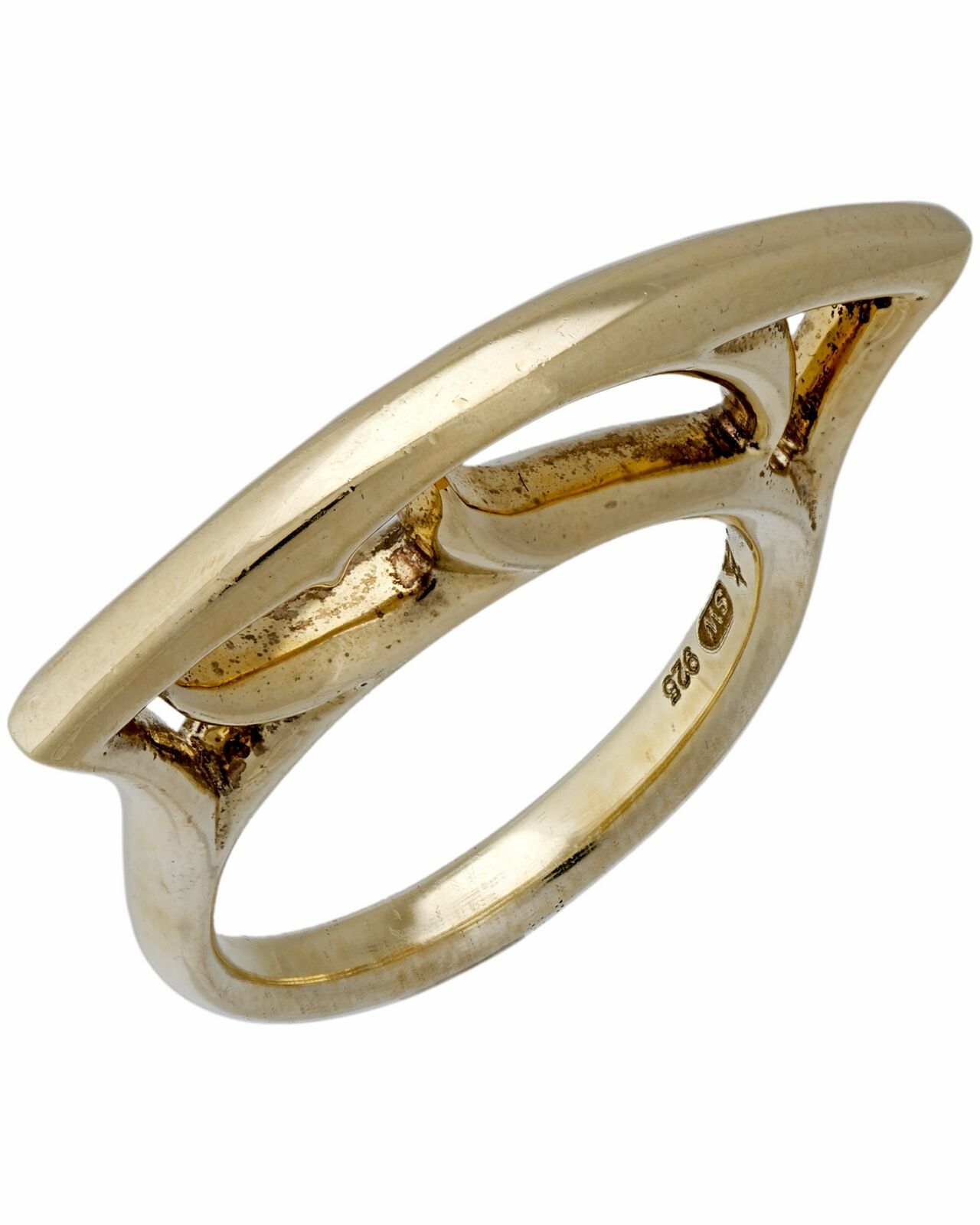 Stephen Webster 925 Sterling Silver Forget Me Knot Wave Ring Size 6 »$150