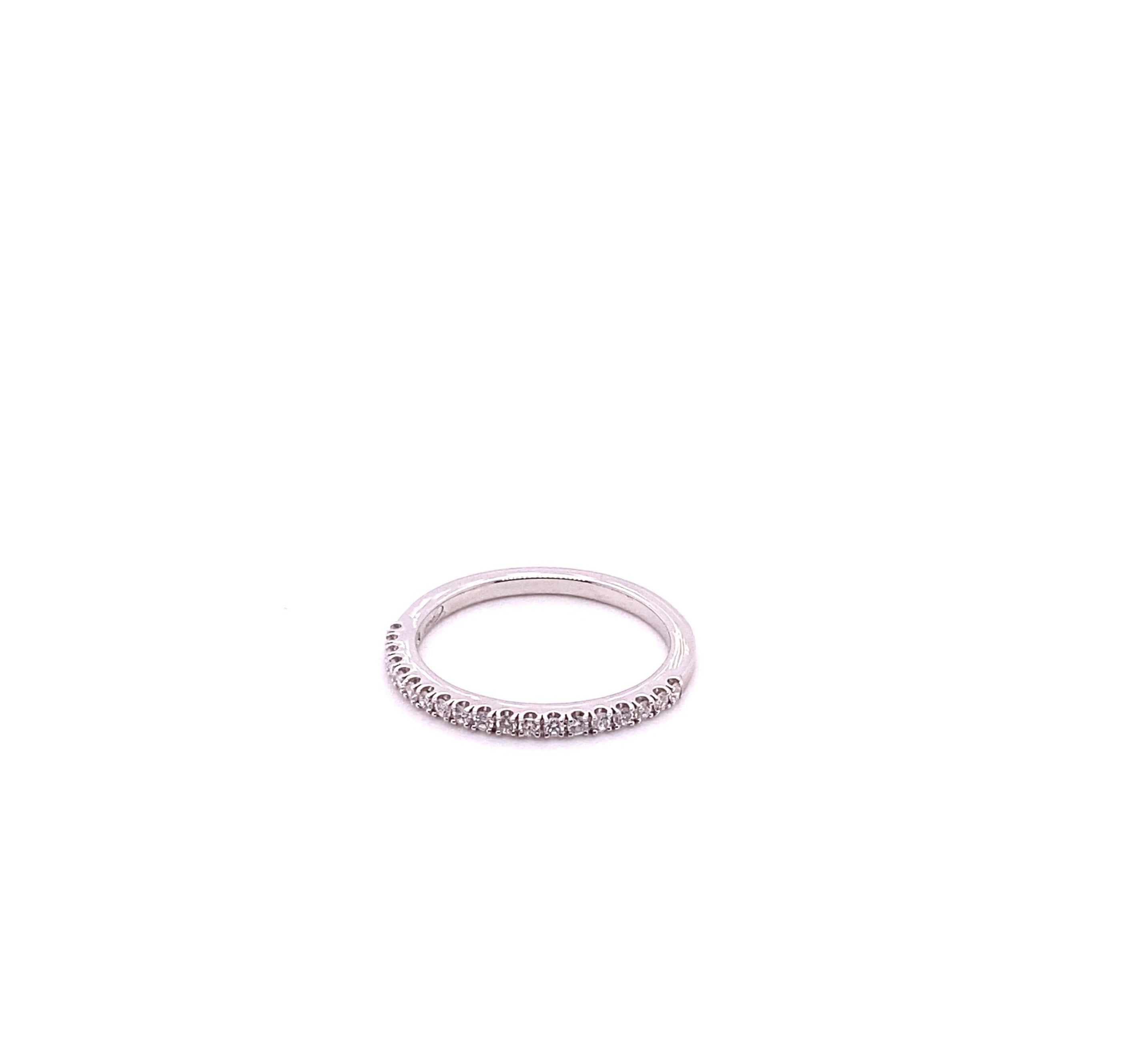 .20 Carat RBC Diamond Shear Prong Engagement Ring 14K White Gold