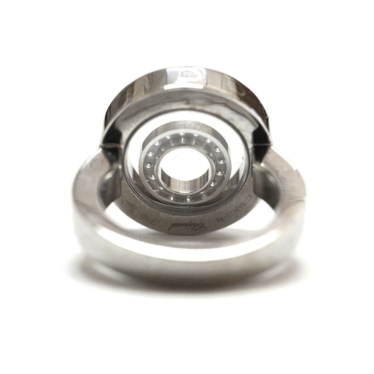 Chopard Happy Spirit Floating Diamond 18k White Gold Ladies Ring