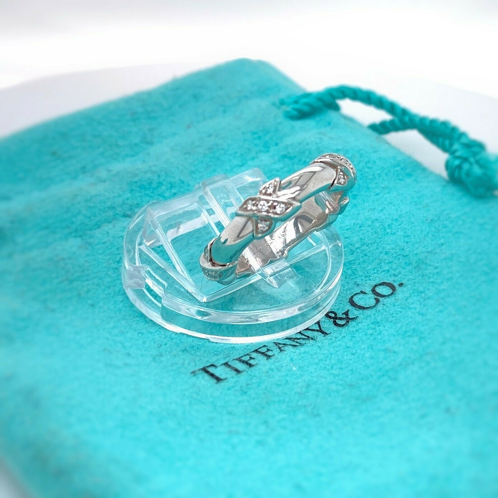 POLYTERON chopped ring Tiffany 18号 POLYTERON chopped ring Tiffany 18号 POLYTERON chopped ring Tiffany