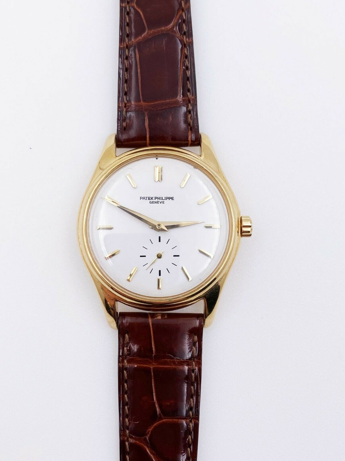 Patek Philippe Calatrava 2526J Automatic 18K Yellow Box Service Paper