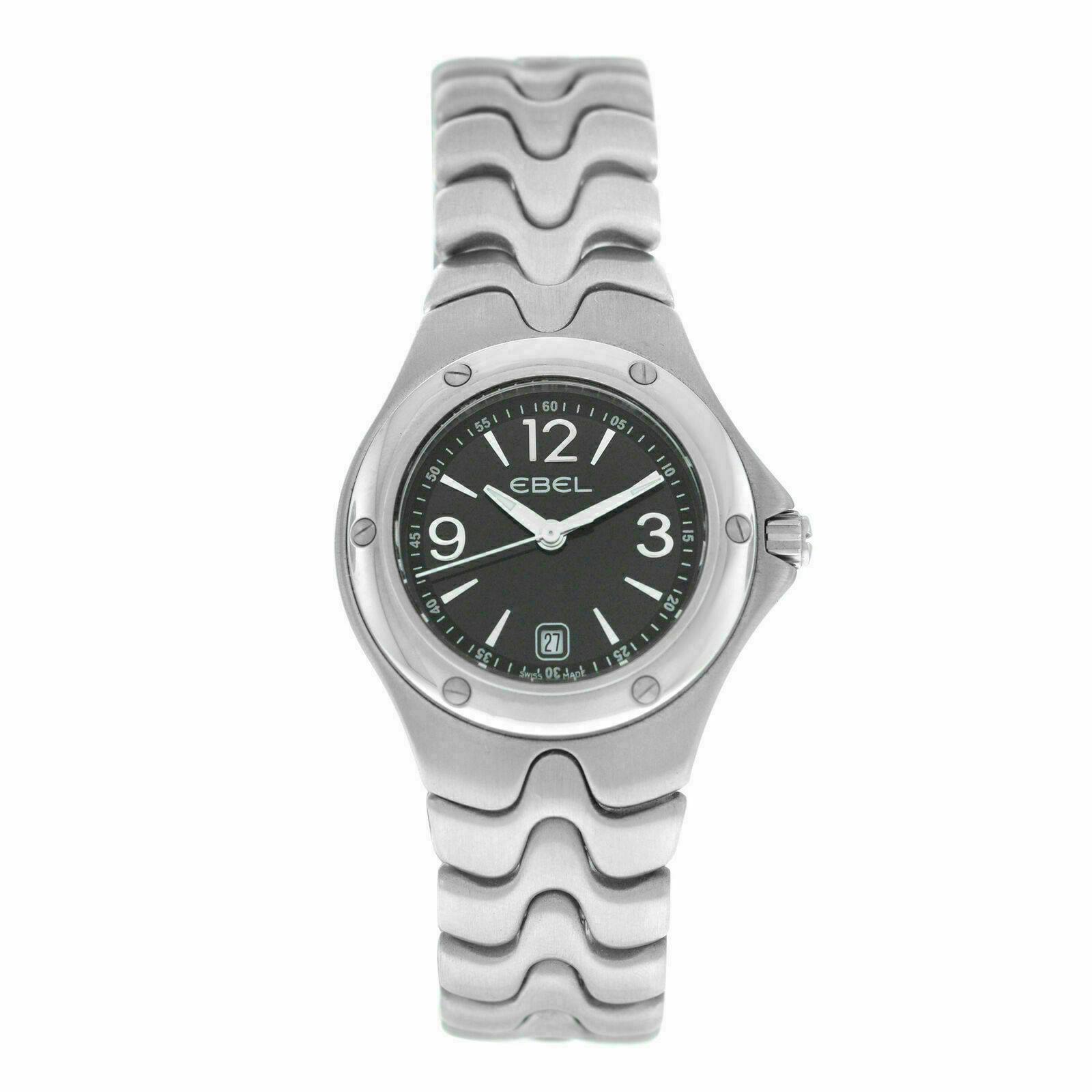 Ladies' Ebel Sport Wave 9957K21 - 5611 Stainless Steel 28MM Quartz $2,350 Watch