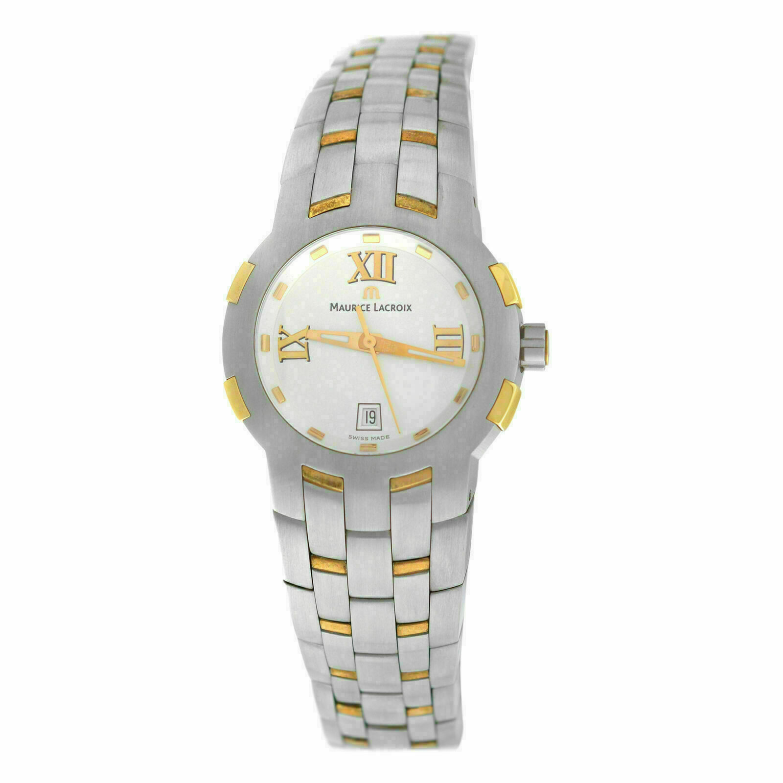 Ladies' Maurice Lacroix Milestone MS1013-PS103-110 Steel $2200 Quartz 29MM Watch