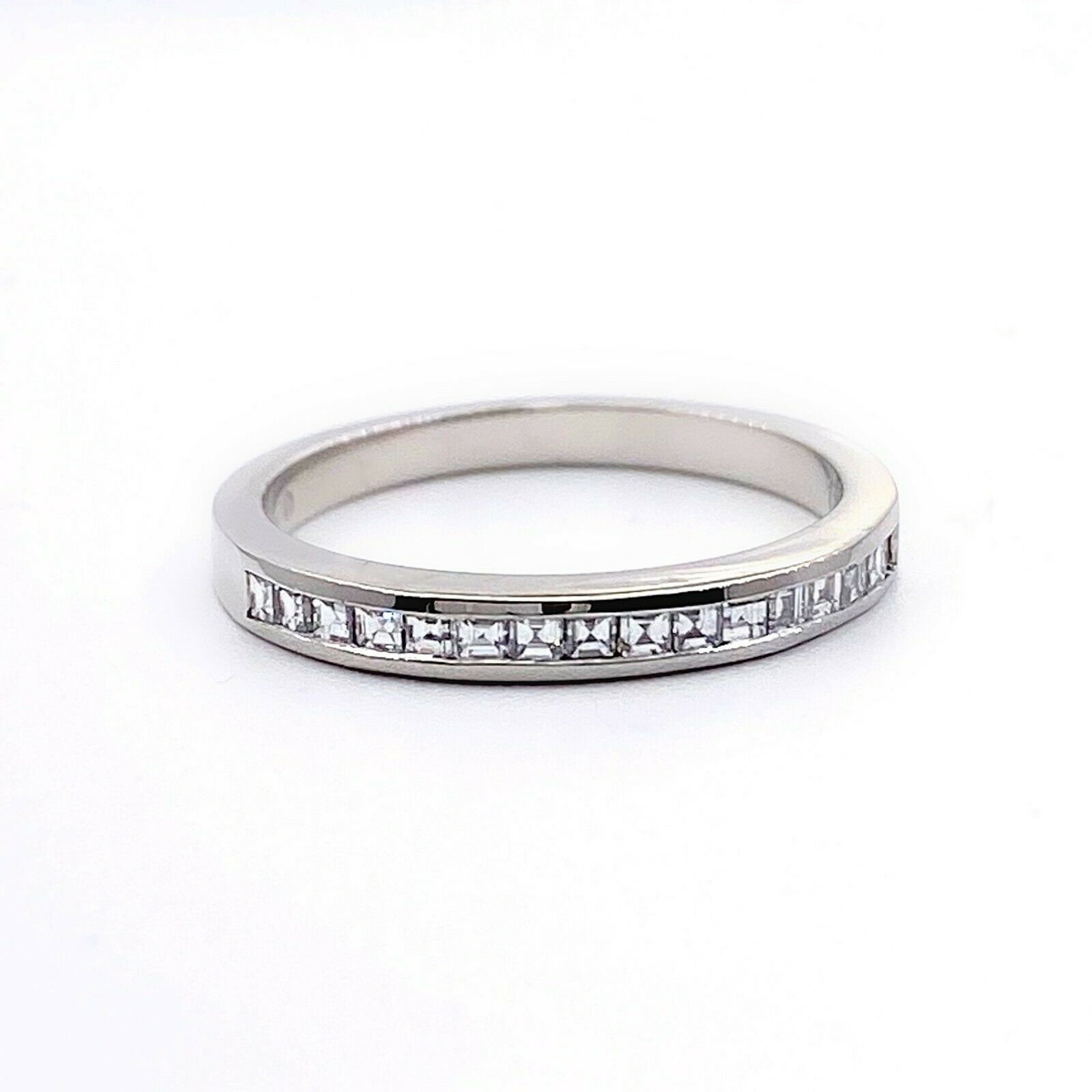 Jeff Cooper Eternal Emily Diamond Wedding Band 18kt White Gold 2 MM