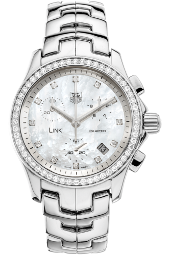 Ladies' Tag Heuer Link CJF1314 Stainless Steel Diamonds 32MM Quartz Watch