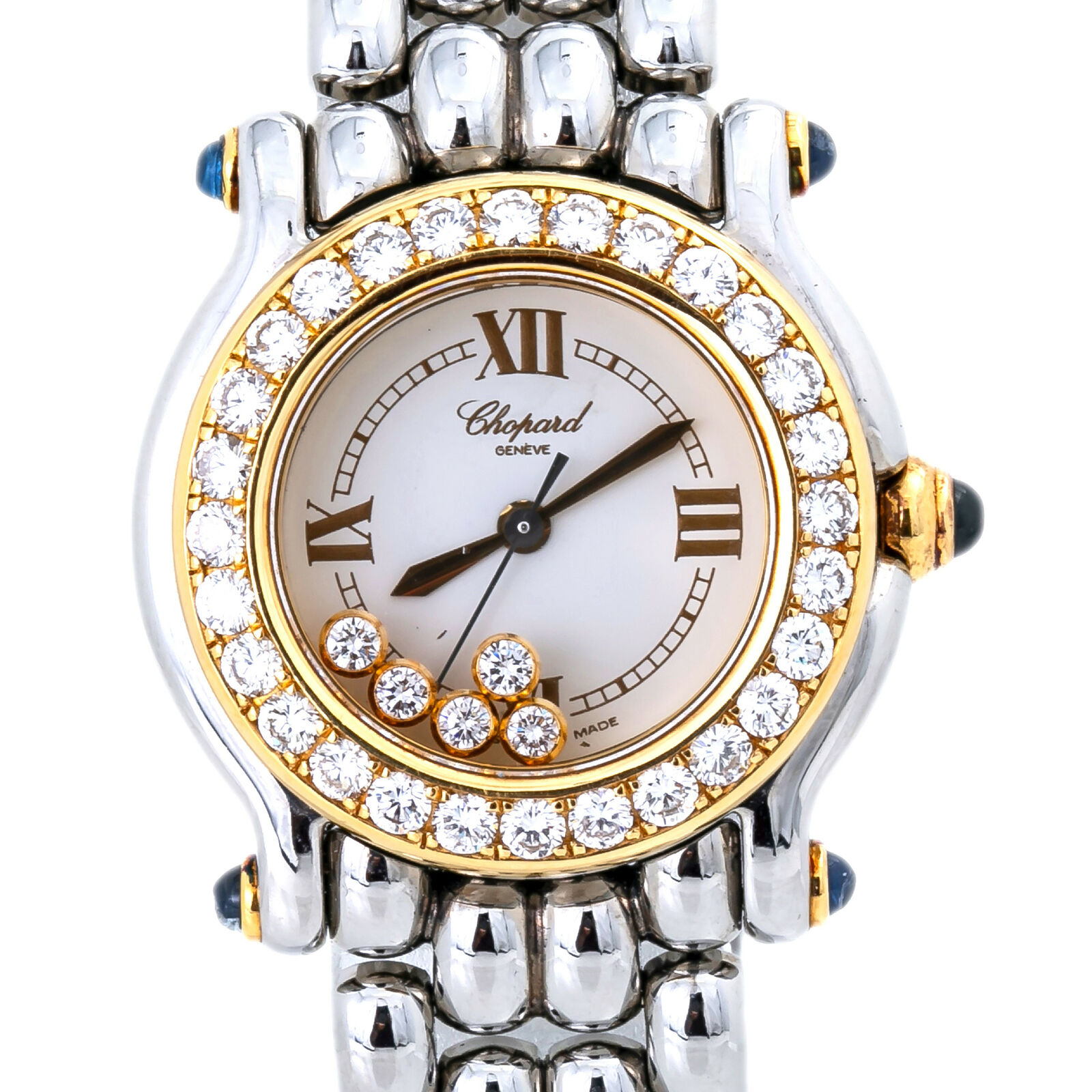 Chopard Happy Sport 27/8246-23/11 18kt Floating Factory Diamond Lady Watch 26mm