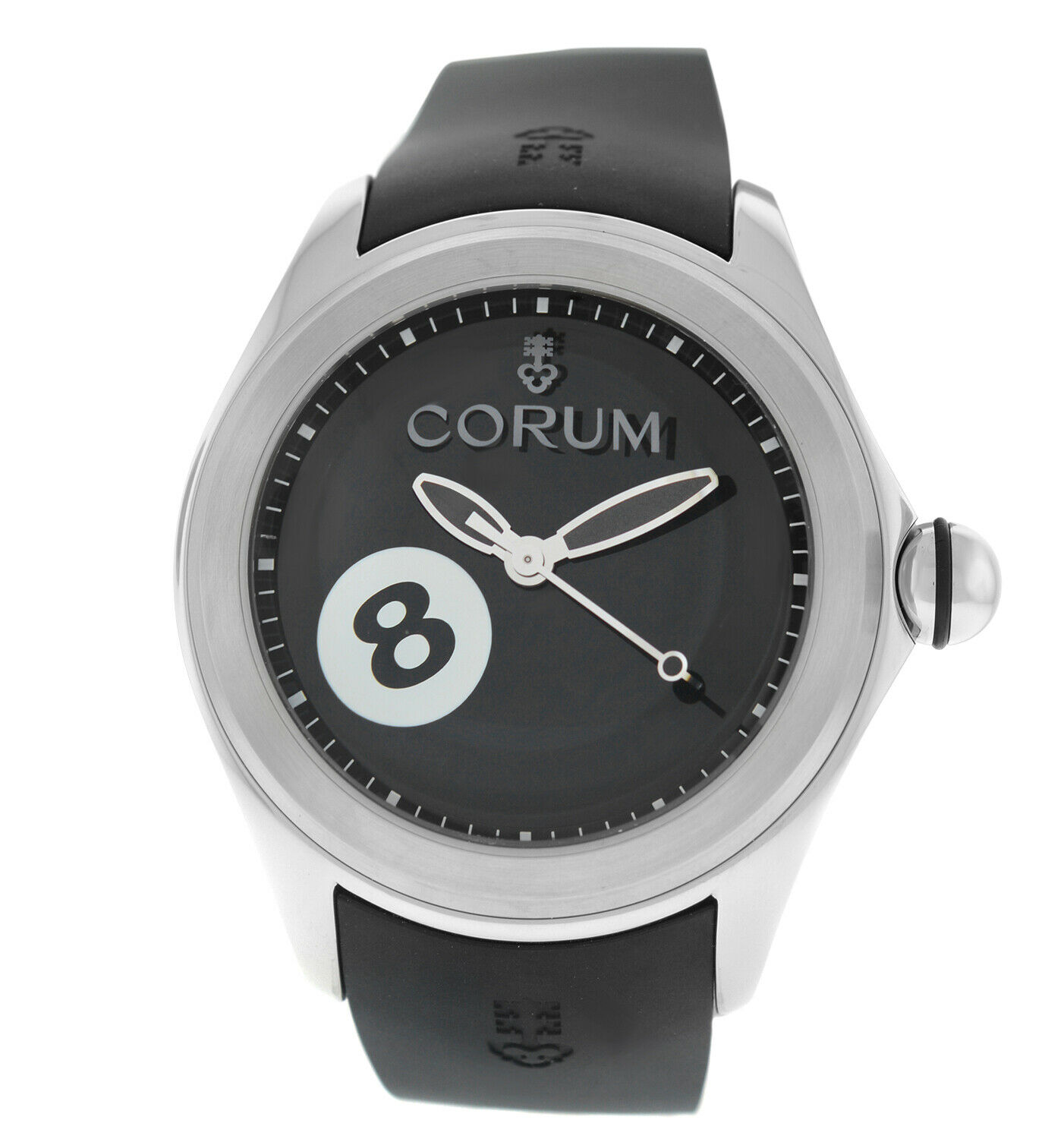 Corum Bubble Game 8 Ball 082.310.20/0371 BA08 Limited Edition Steel 47MM Watch
